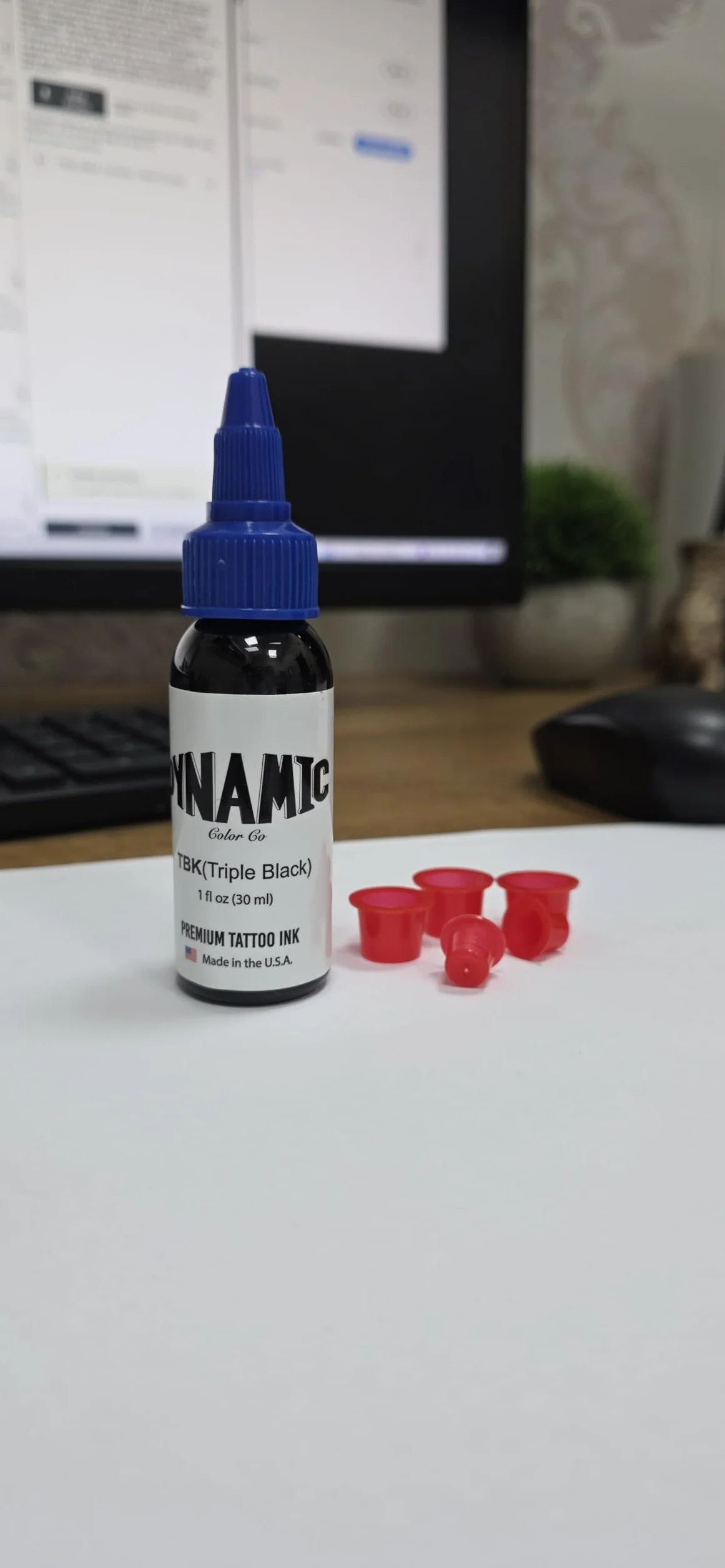 Dynamiczny tusz do tatuażu Triple Black (butelka 30 ml)