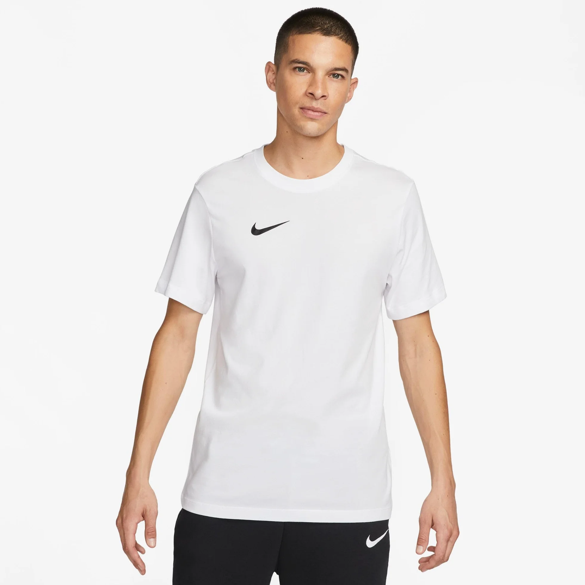 Nike Mężczyźni Cw6952-100_M CW6952 Koszulka, Biały, M