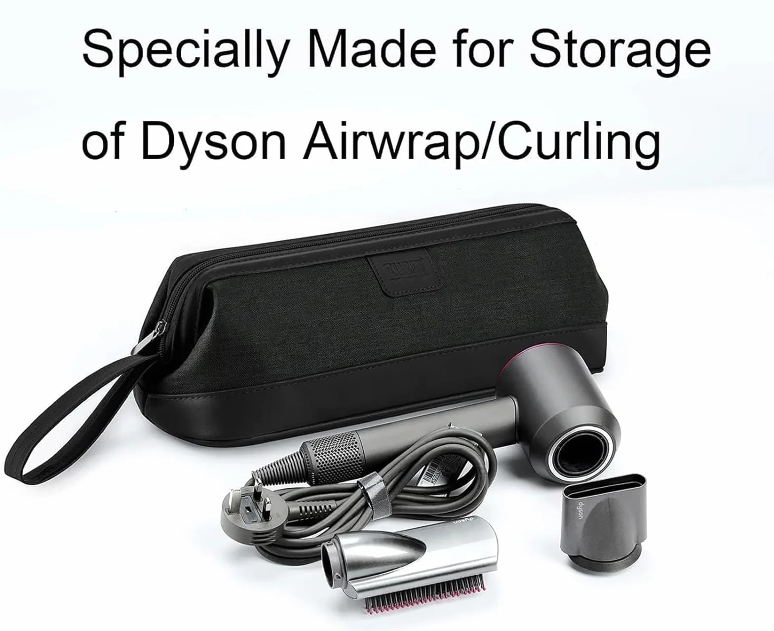 BUBM Przenośna Torba do Przechowywania Kompatybilna z Dyson Supersonic Airwrap Corrale Shark Flexstyle