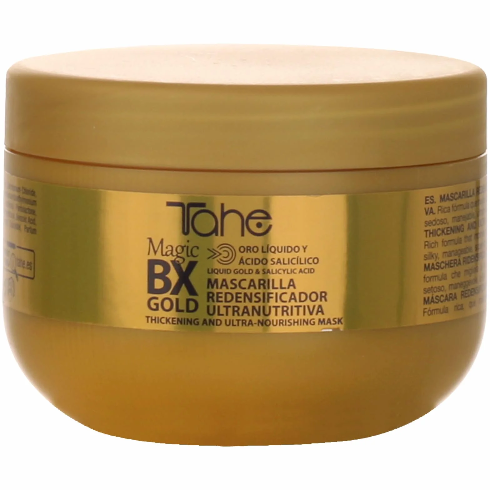 Tahe Magic BX Gold Pack Szampon rezagęszczający 300 ml + maska 300 ml + zabieg 50 ml