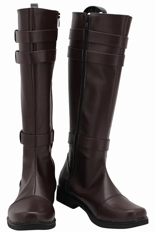Anakin Skywalk Kylo Ren Wan Anime Cosplay długie kozaki cosplay, buty Kenobi Manda Wars buty męskie
