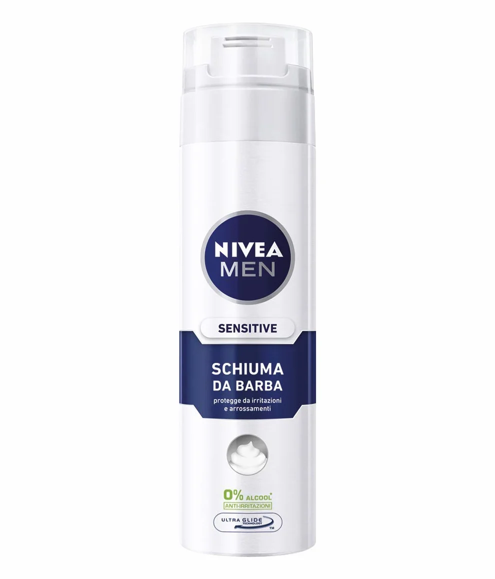 Nivea Sensitive Pianka do Brody, 6 x 200 ml