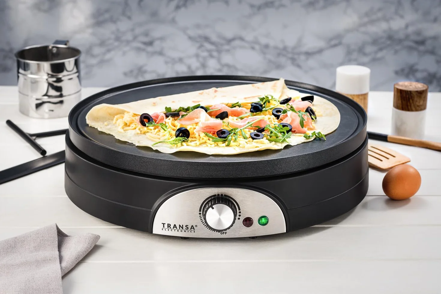 Naleśnikarka dwustronna do naleśników i pancake DualPancake XXXL 1500W