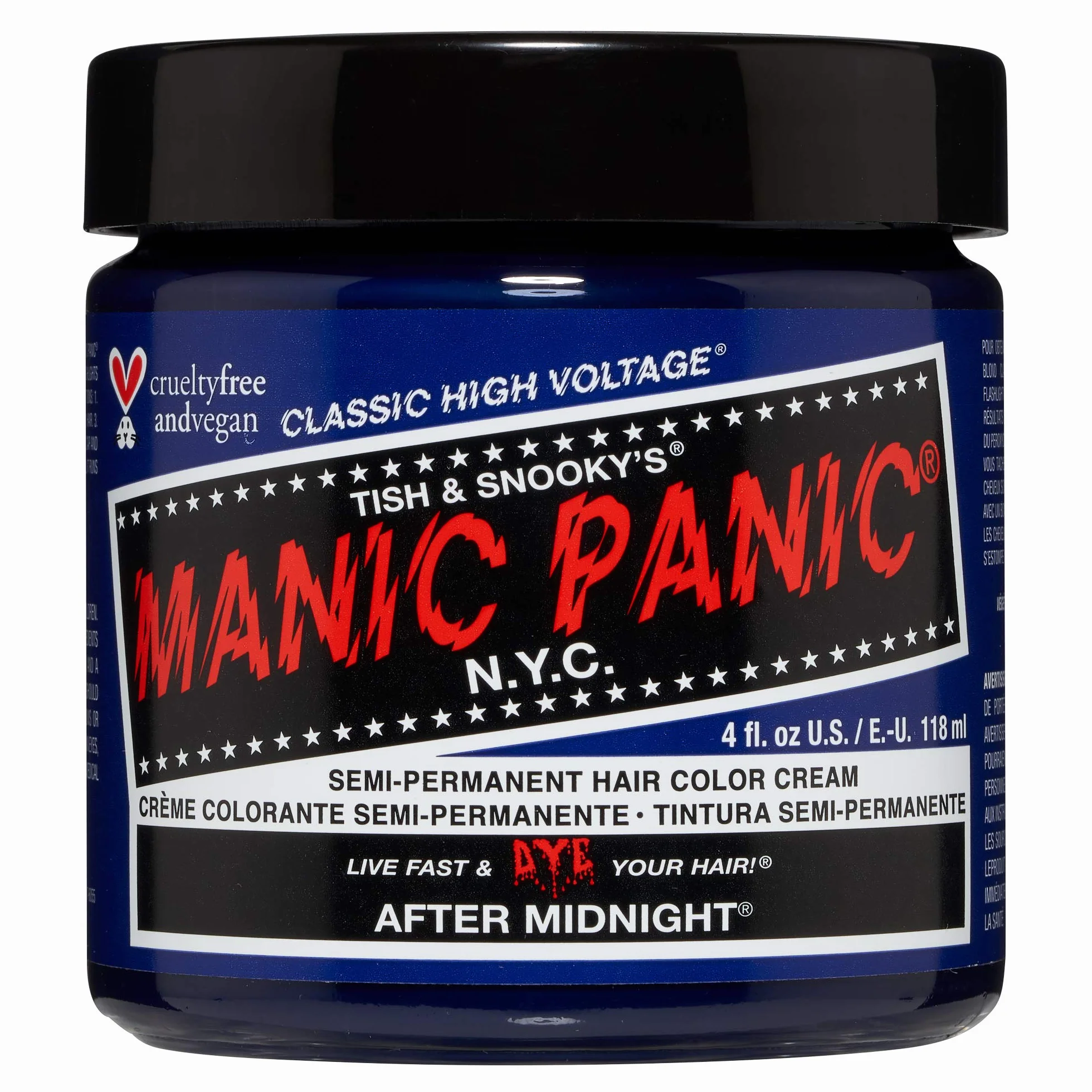 Manic Panic High Voltage Classic Cream Formula After Midnight 0.118 kg