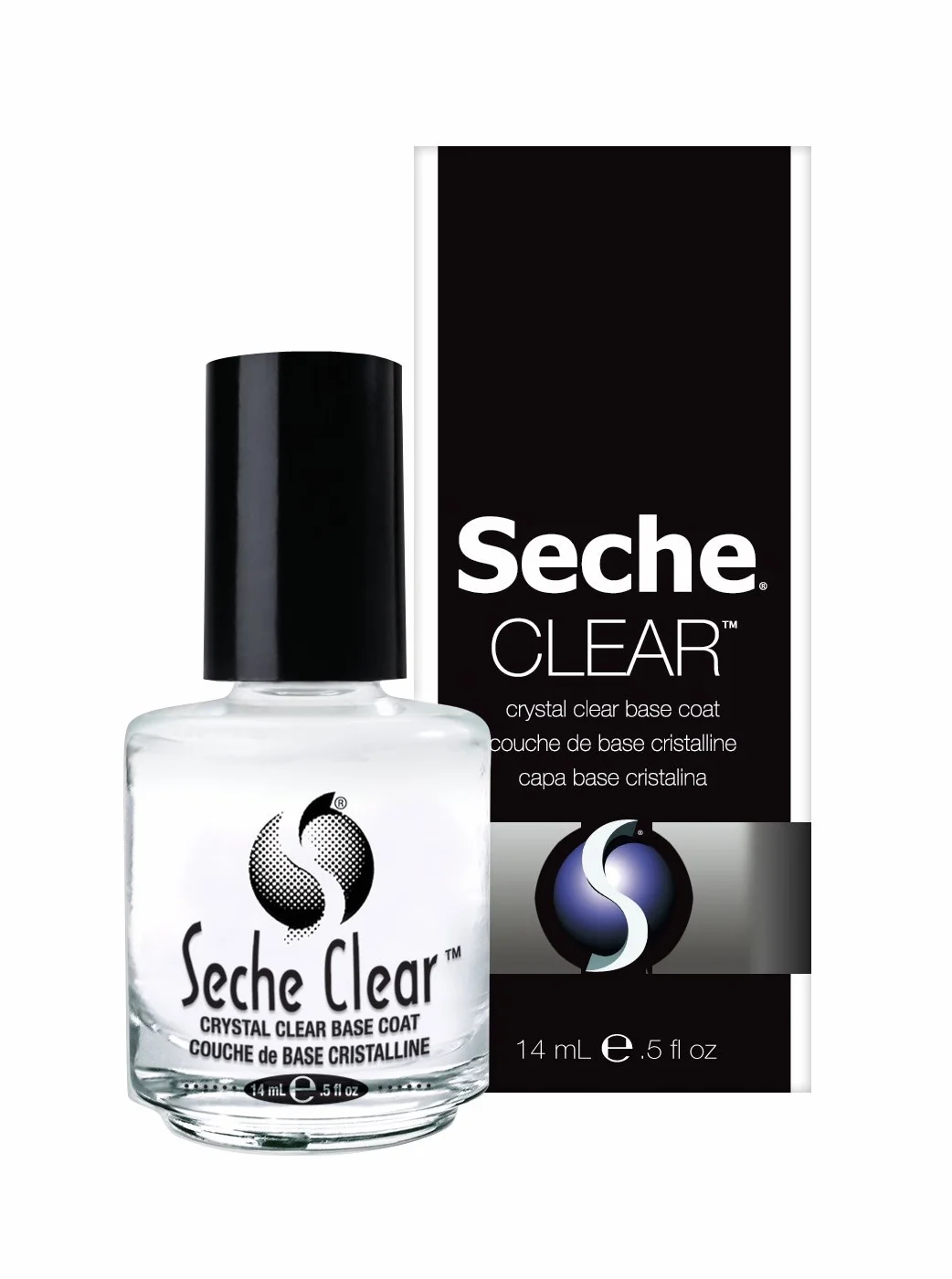 Seche Clear 0809217831854 lakier bazowy do paznokci, przezroczysty, 14 ml