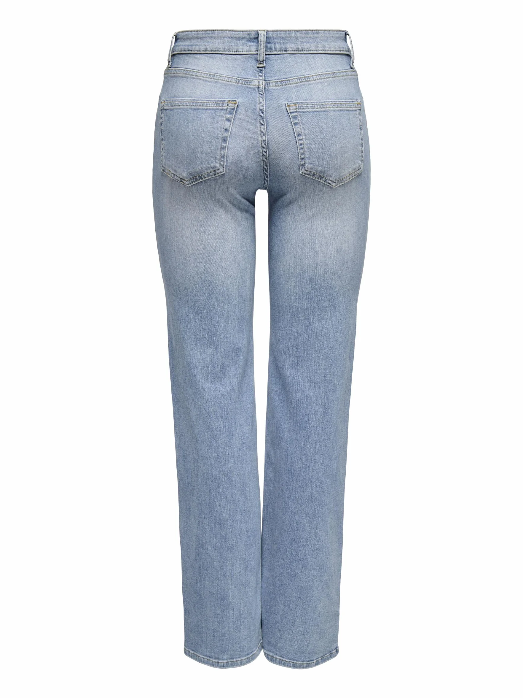 ONLY Onlblush Mid Straight Dnm Tai467 Noos - Dżinsy o prostym kroju Kobiety
