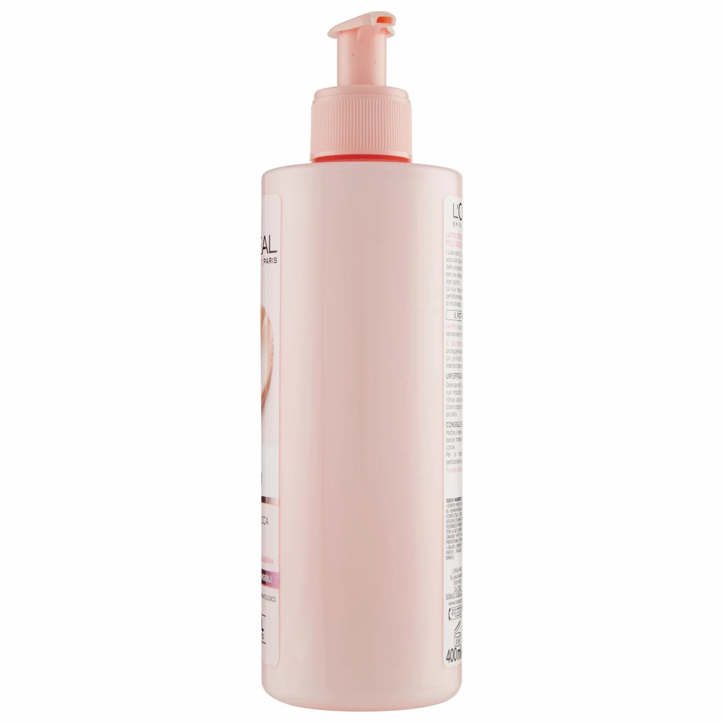L'Oréal Paris Rzadkie kwiaty mleczko do demakijażu do skóry suchej i wrażliwej, 400 ml