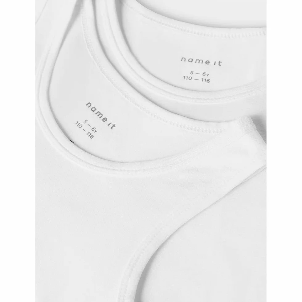 NAME IT Majtki chłopięce, Bright White, 134