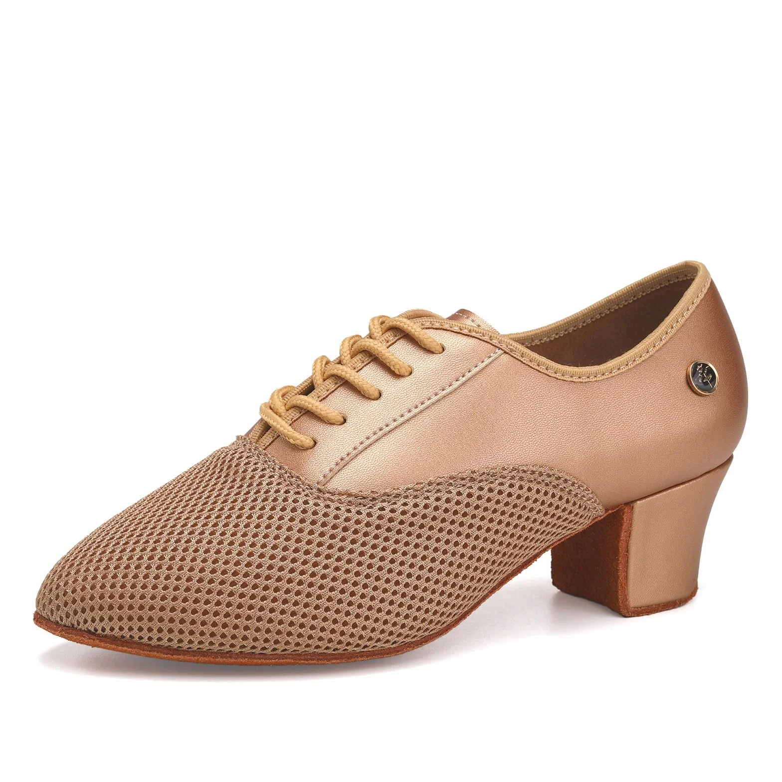 Damskie buty do tańca latynoskie z zamkniętymi palcami salsa tango wydajność nowoczesne buty do tańca treningowego 5cm Obcas Zamszowa Podeszwa