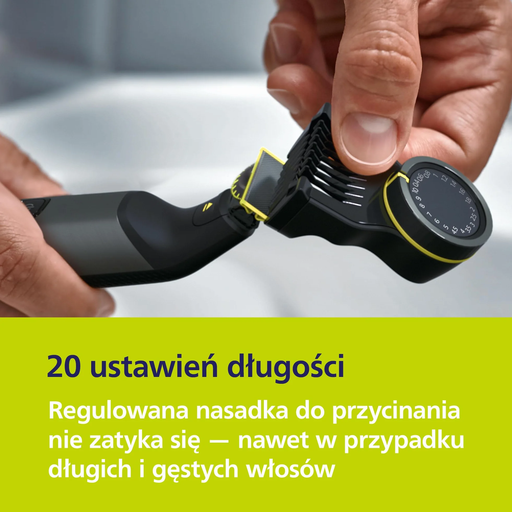 Philips OneBlade Pro 360 QP6652/30 Elektryczny trymer do twarzy i ciała, golarka i groomer, 2x 360 ostrzy, zestaw do ciała