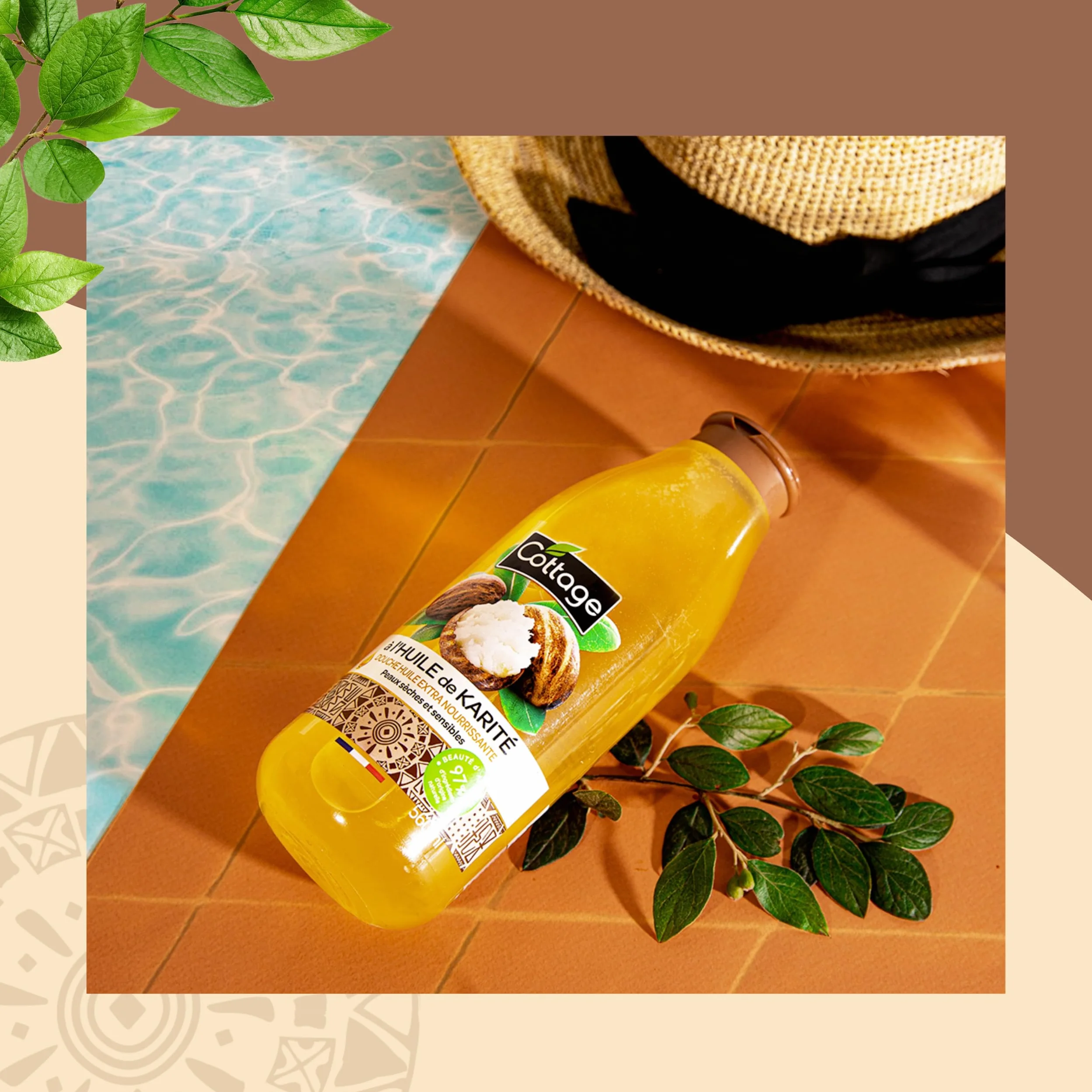 Cottage Extra Nourishing Shea Olejek pod Prysznic, 560 ml