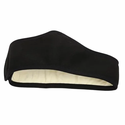 Nauszniki z redukcją Hałasu, Regulowane Nauszniki z redukcją Hałasu do Snu, Nauki, Podróży - Wygodne Dopasowanie, materiał Bawełniany (BLACK)