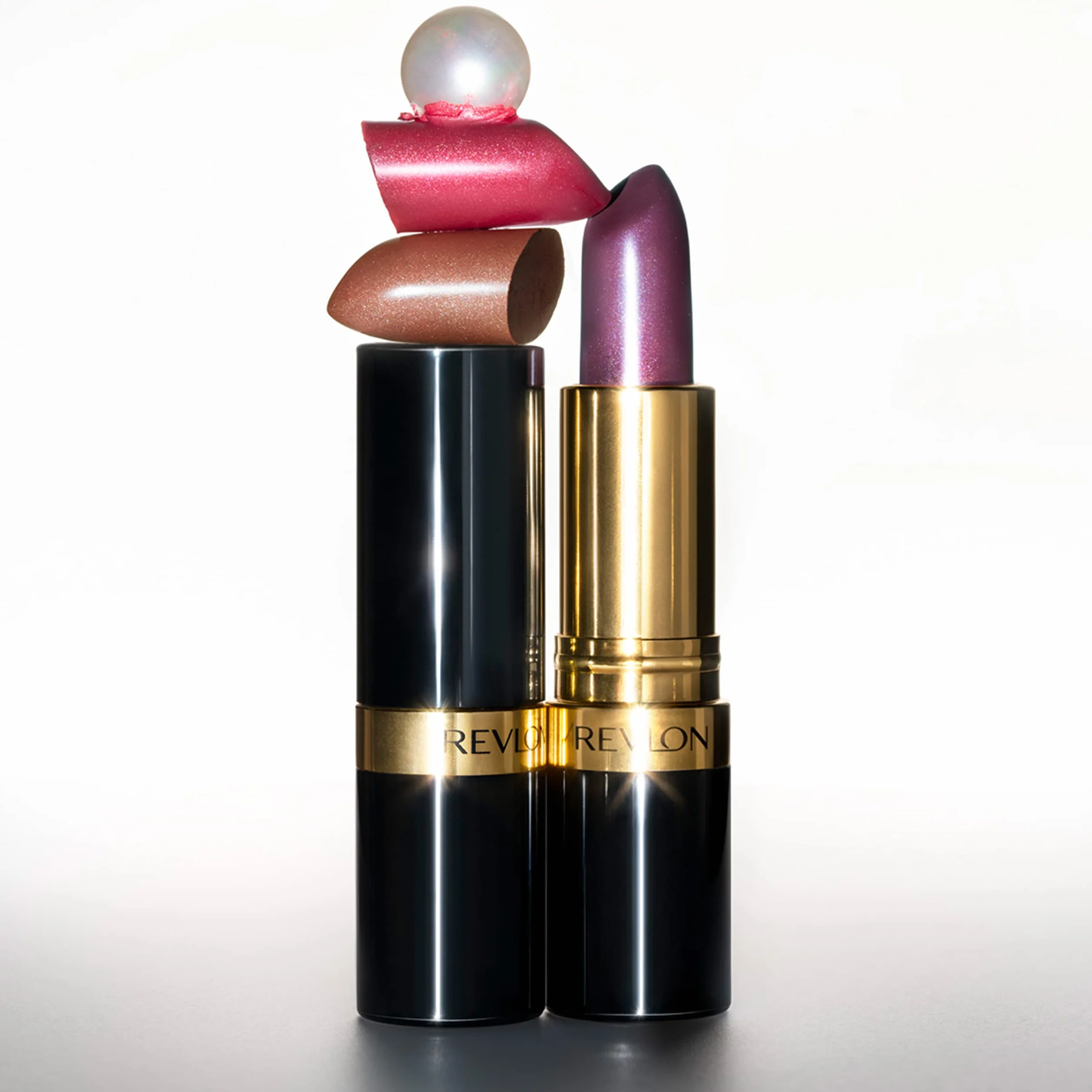 Revlon Super Lustrous Lipstick Pearl 425 Softsilver Red
