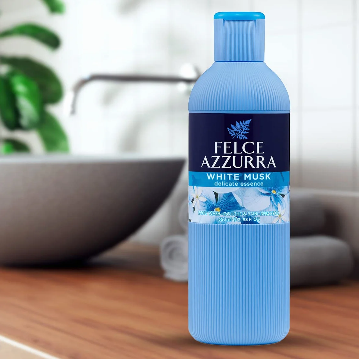 Felce Azzurra White Musk Żel pod Prysznic, 650 ml