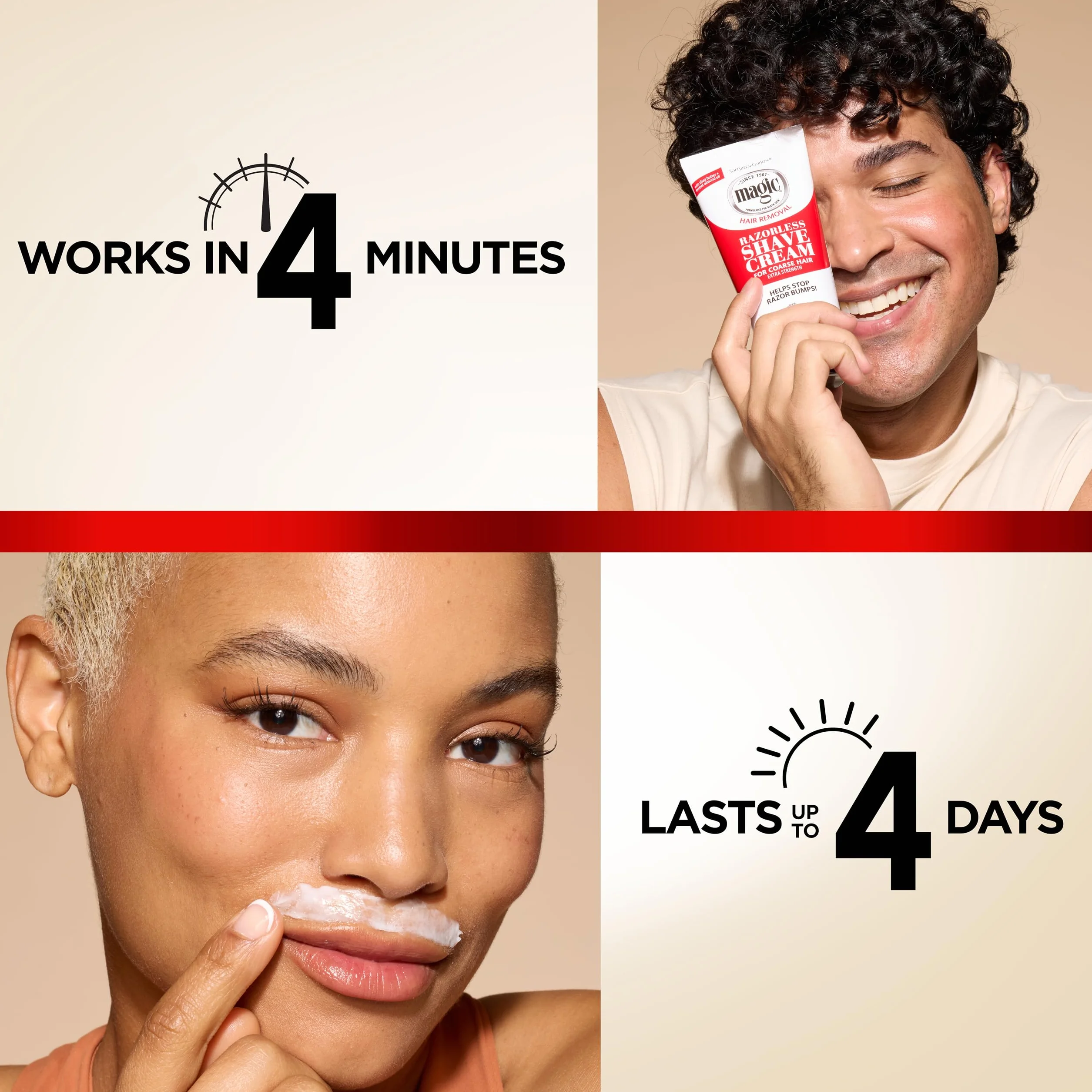 Magic REMOVER CREAM Extra RED