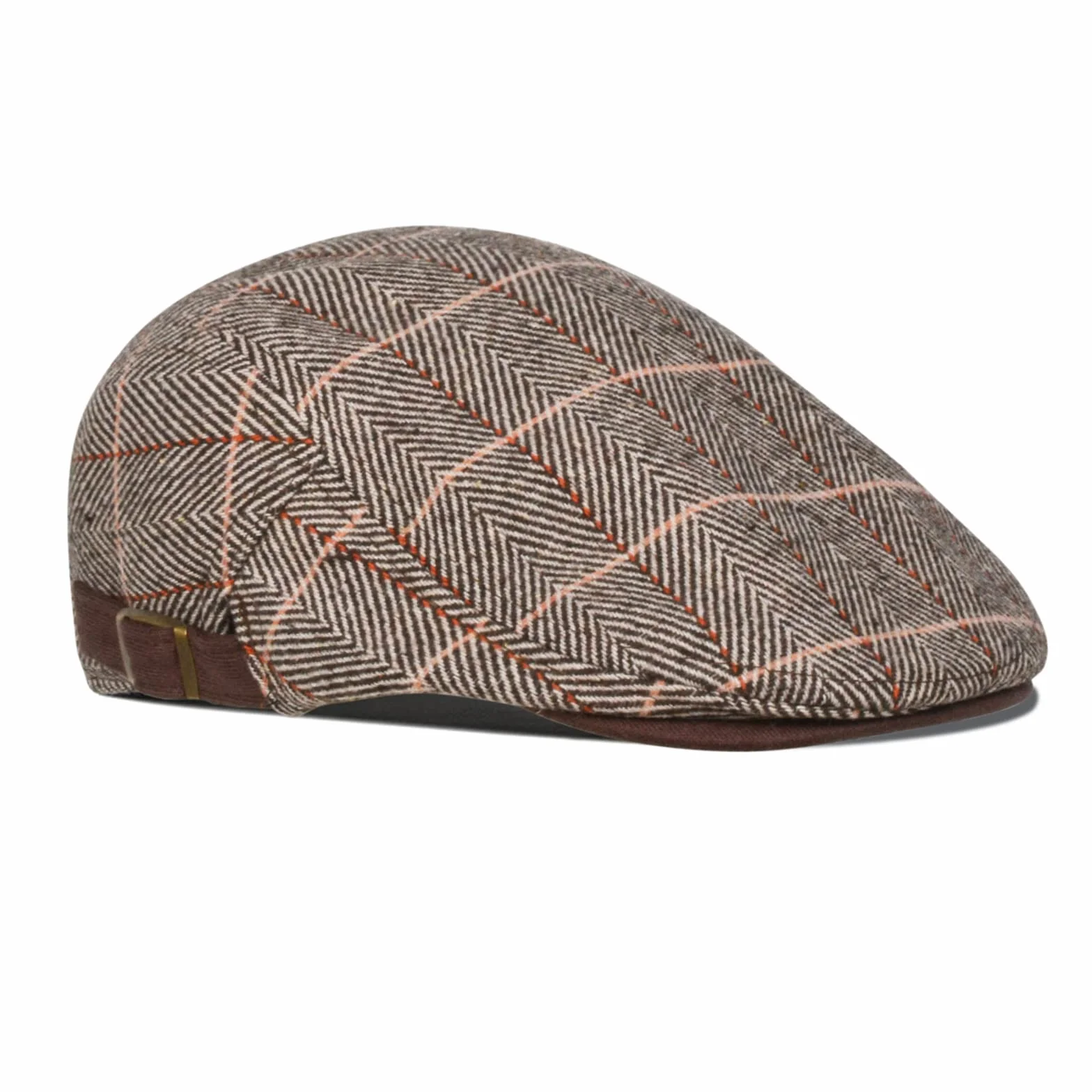 Męska Płaska Czapka Tweed Hat Newsboy Cap Damska Męska - Regulowana 55-59CM Newsboy Czapka Jesień Zimę 3 Kolory