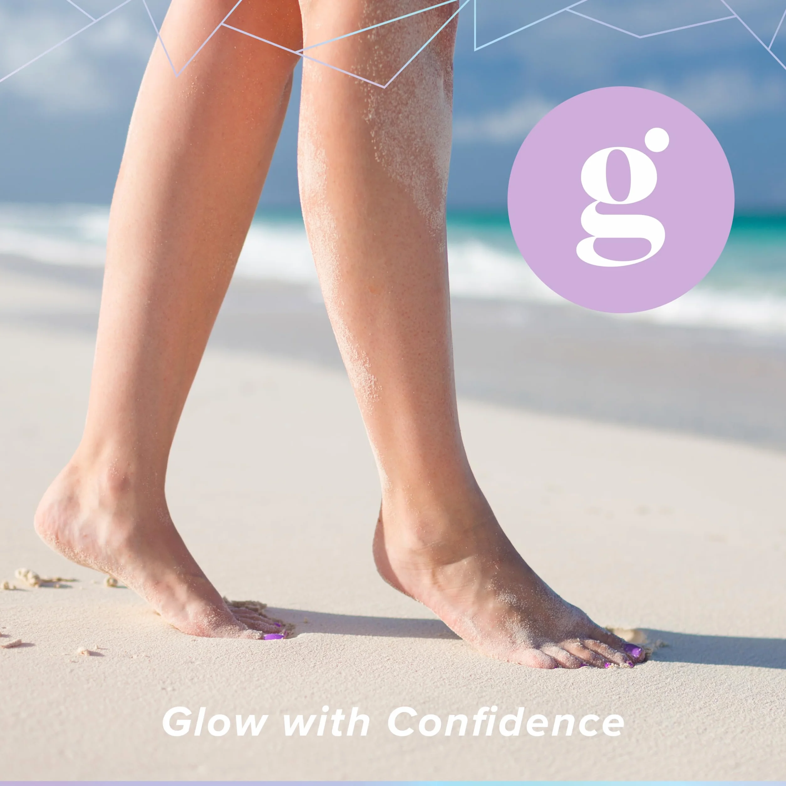 Glowxie Zestaw do pedicure do stóp