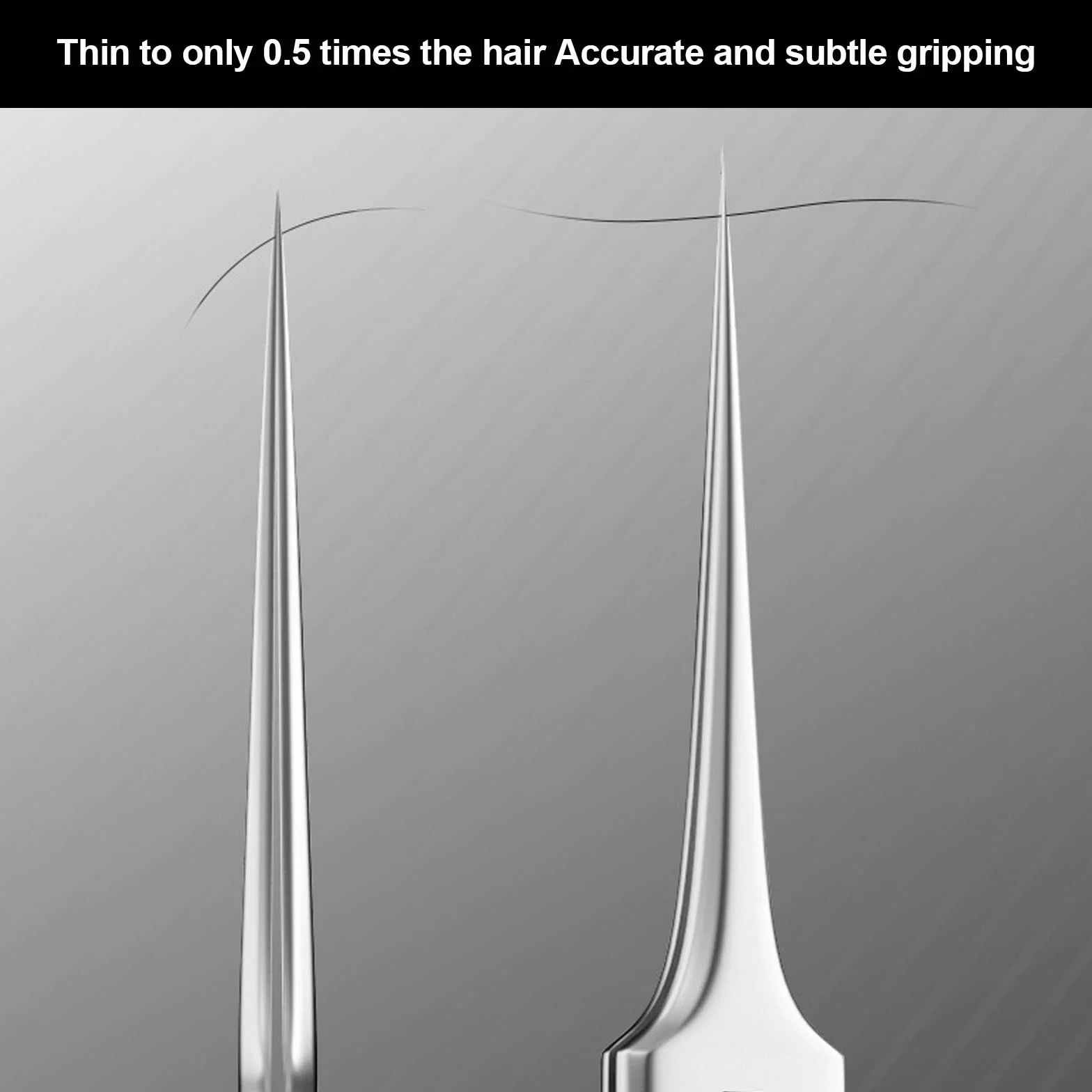 Extracteur Point Noir, Tire Comedons pour Le Visage, Brucelles, pour Points Noirs en Acier Inoxydable avec Boîte en Métal pour extracteur, boutons d'acné, taches ou retrait