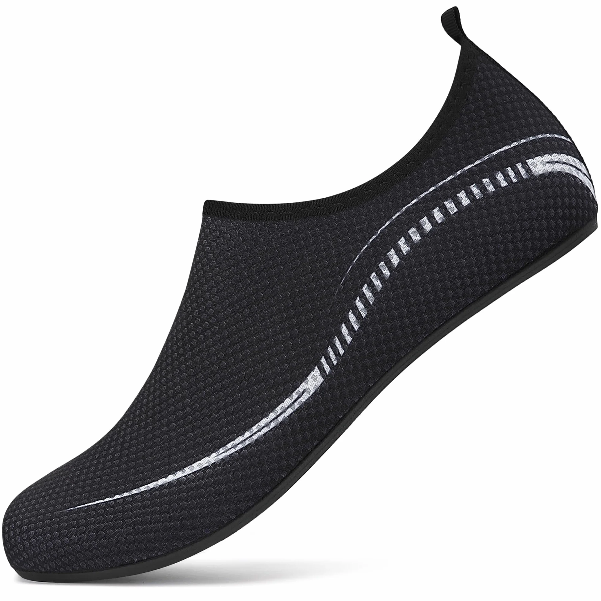 Buty do Wody Water Shoes Buty do SportóW Wodnych Lekkie Buty do PłYwania Buty PlażOwe Buty do Jogi Buty do Surfowania dla Kobiet I MężCzyzn. Czarny, 38EU