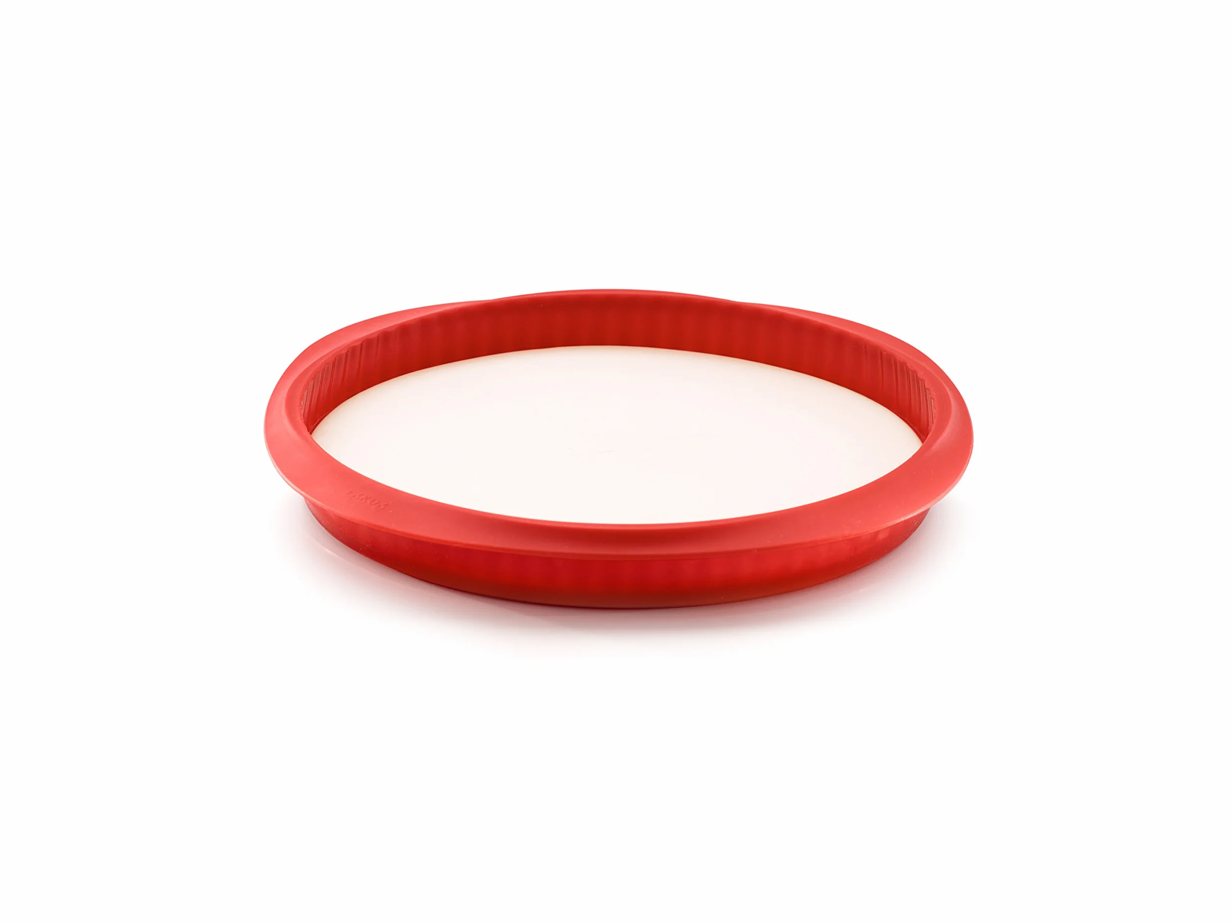 Lékué Ceramiczny talerz do ciasta, biały, 27 cm