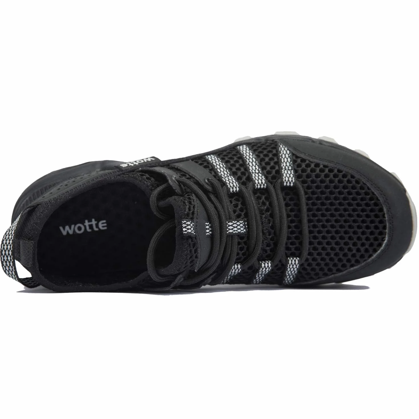 WOTTE Damskie buty trekkingowe, lekkie, antypoślizgowe, do aktywności na świeżym powietrzu, oddychające, siateczkowe, na lato, buty rowerowe, buty do wody, rozmiar 36-44 EU