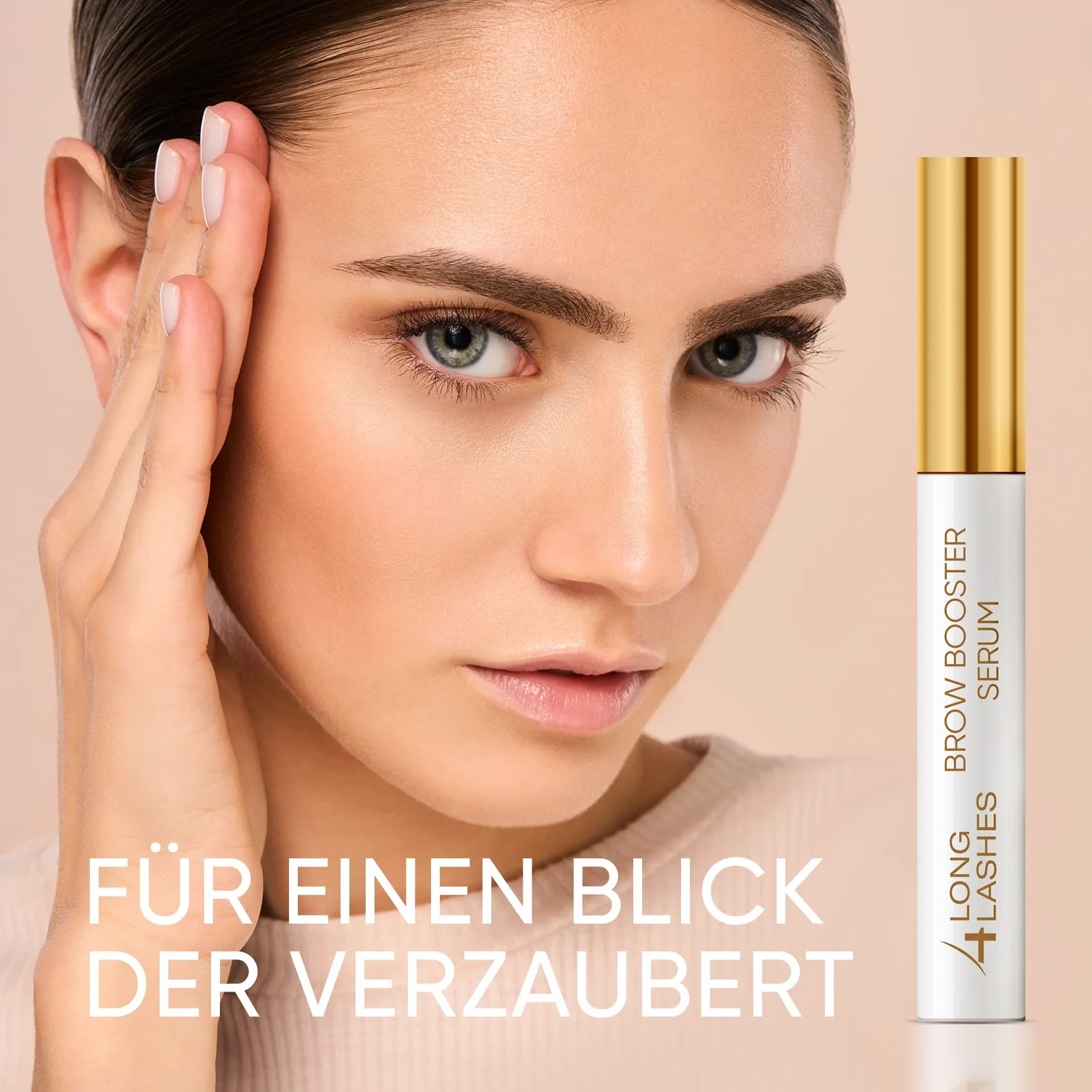 Long4Lashes Booster serum do brwi marki Oceanic | wegańskie serum do brwi – 3 ml (1 opakowanie)