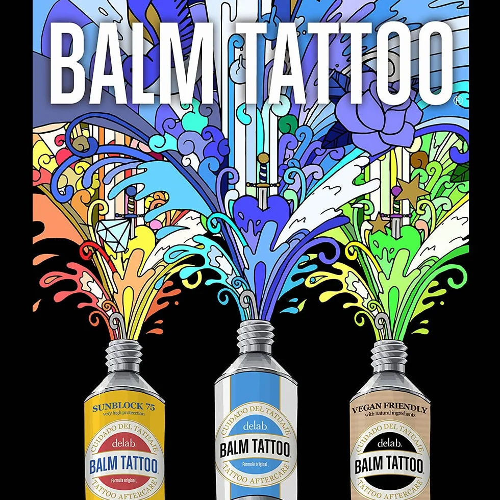 BALM TATTOO Original Tattoo Aftercare Cream 30 g Rapid Absorption Healing