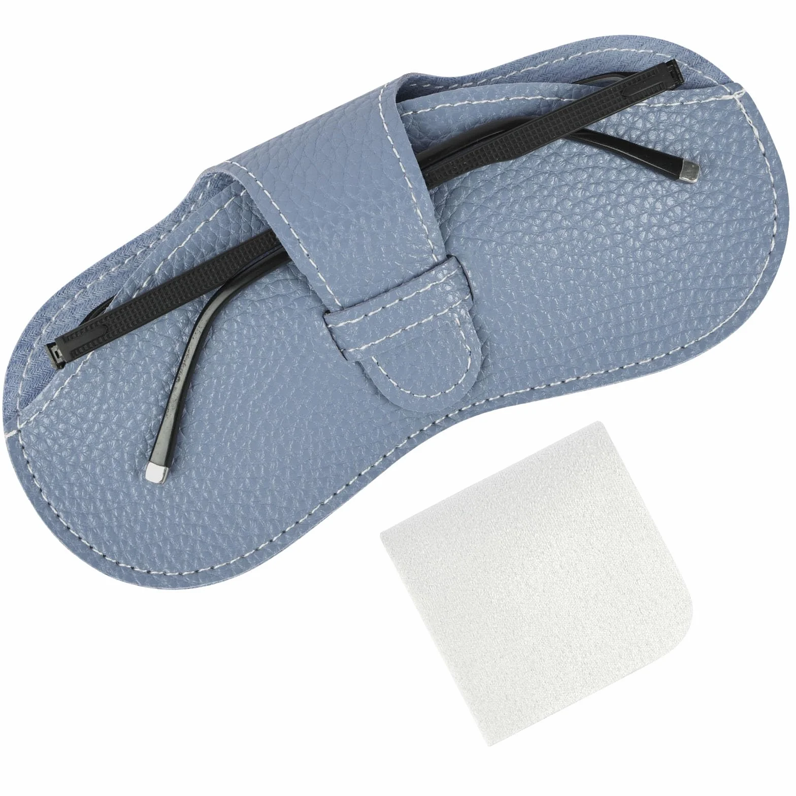 Miękkie etui na okulary, skórzane przenośne okulary do przechowywania etui na okulary, etui na okulary dla kobiet mężczyzn, na okulary przeciwsłoneczne, okulary do okularów-