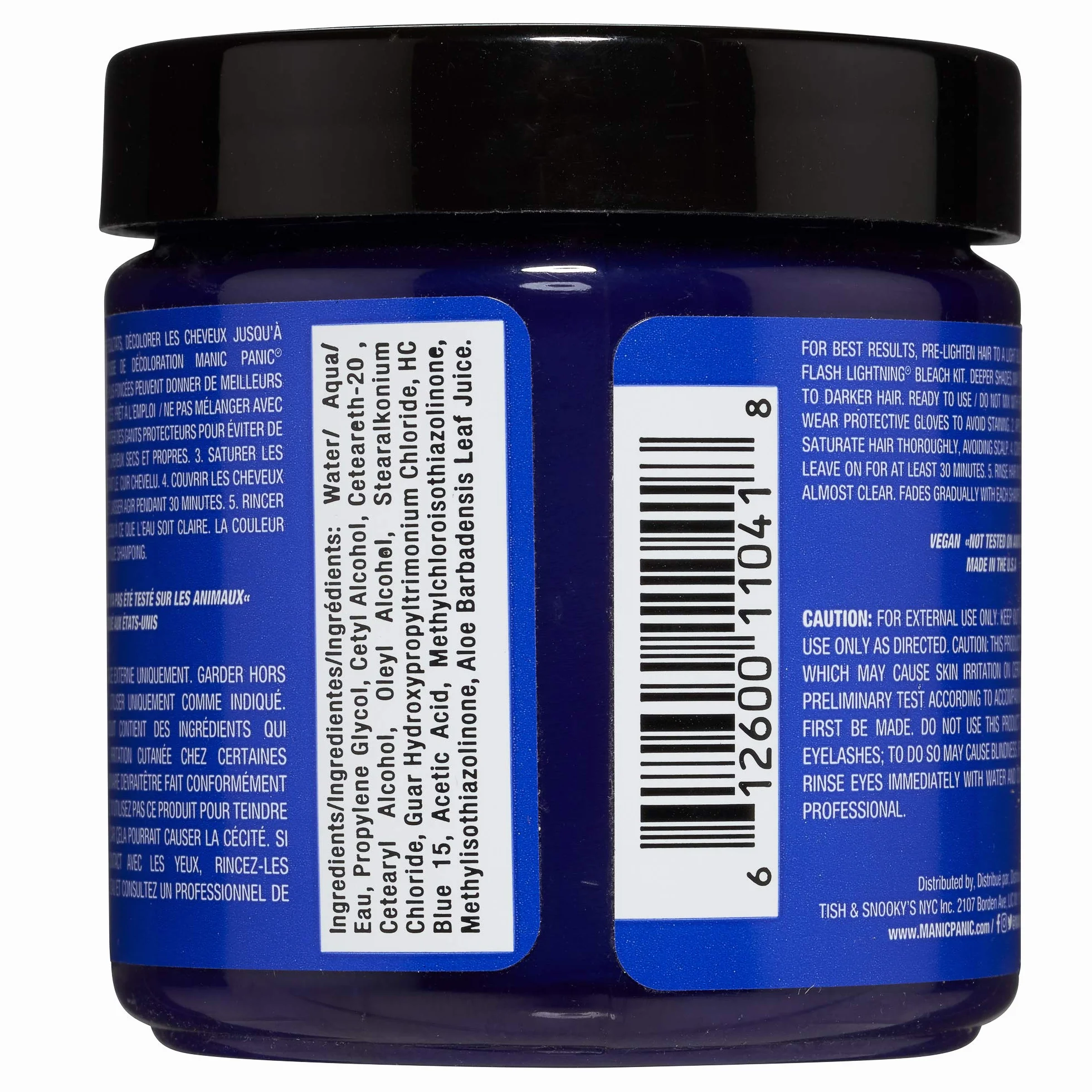 Manic Panic Classic Cream Półtrwała Farba do Włosów, Blue Moon, 118 ml