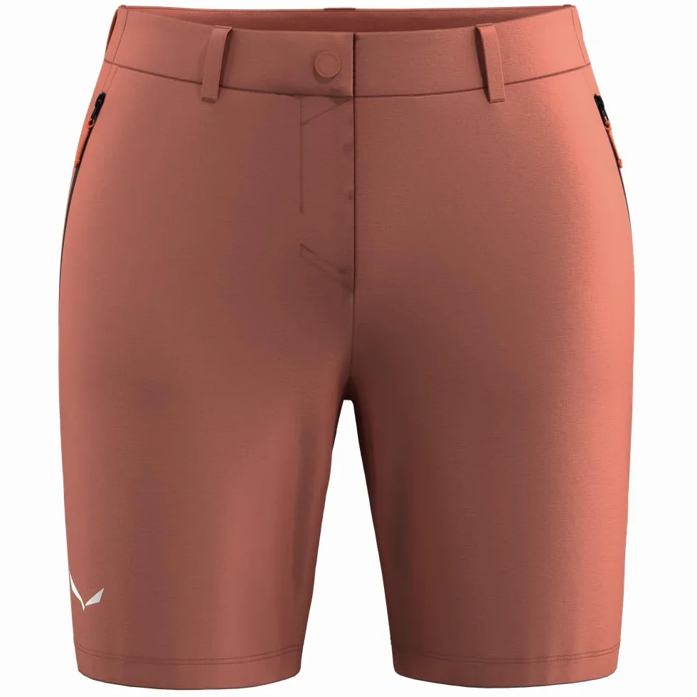 Salewa Damskie spodenki Puez Talvena DST W 10, czerwony etruski, XXXL, Etruska czerwień, 3XL