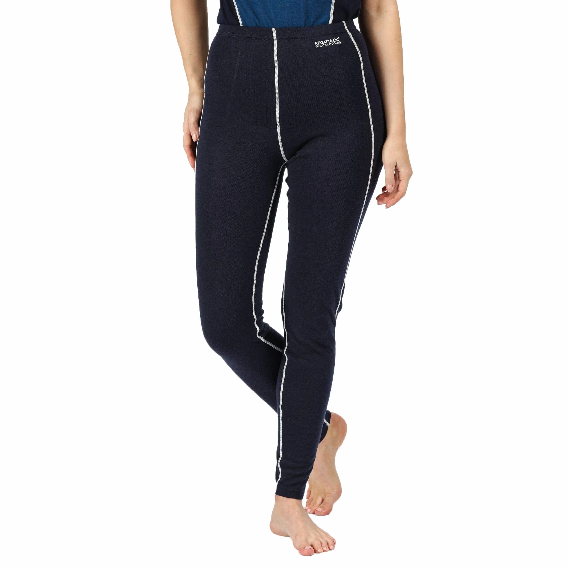 Regatta Womens Zimba Merino Wool Mix Super Soft Odour Control Performance Wicking Bottoms - Warstwa podstawowa Kobiety