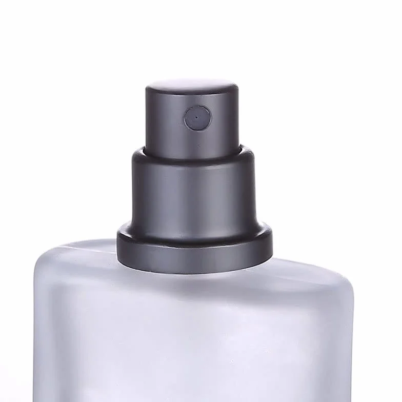 Pusta szklana butelka z rozpylaczem do perfum 100 ml atomizer dymny