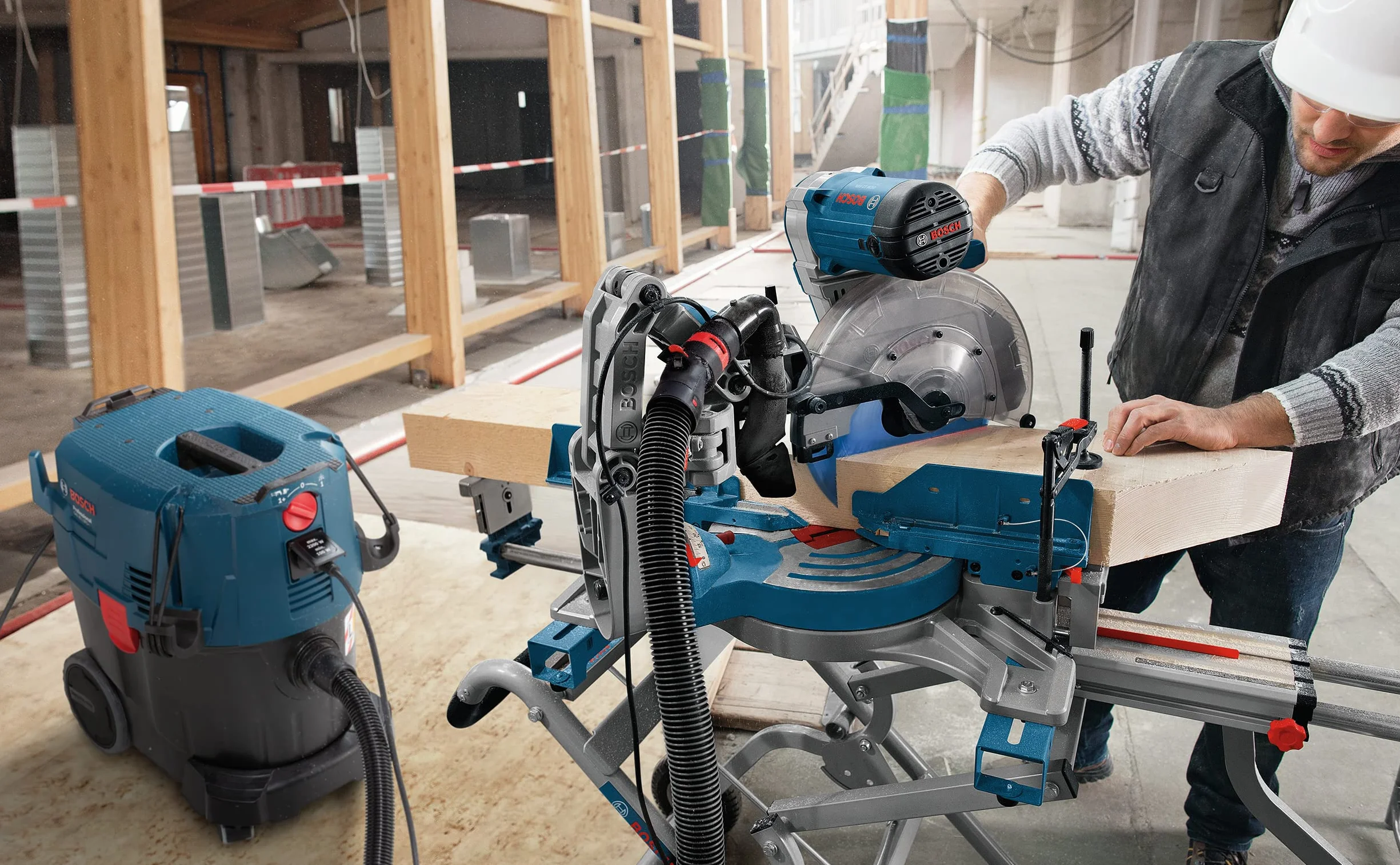 Bosch Profesional WĄŻ DO GAS Z ADAPTEREM Ø22MM, 5M