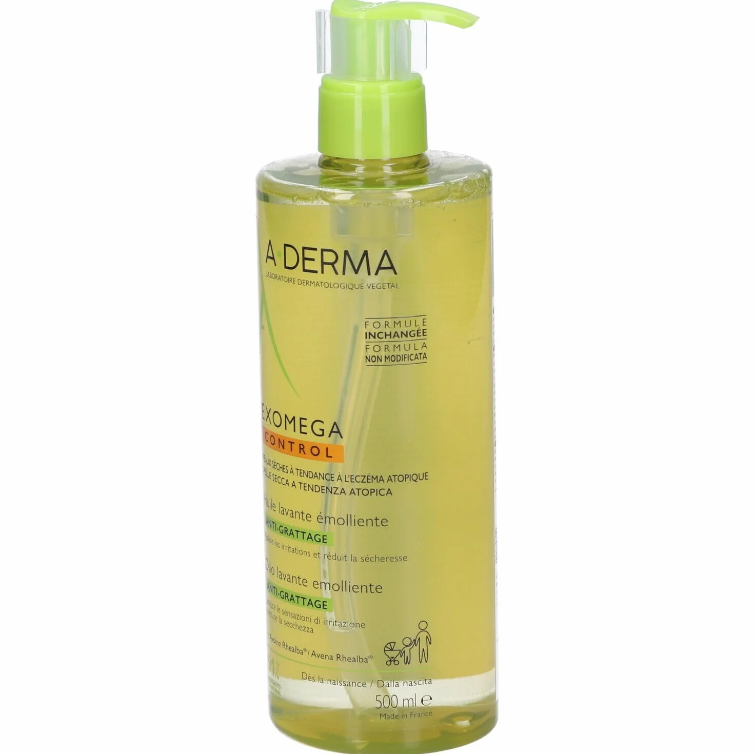 A-DERMA Exomega Control Shower Oil 500 ml