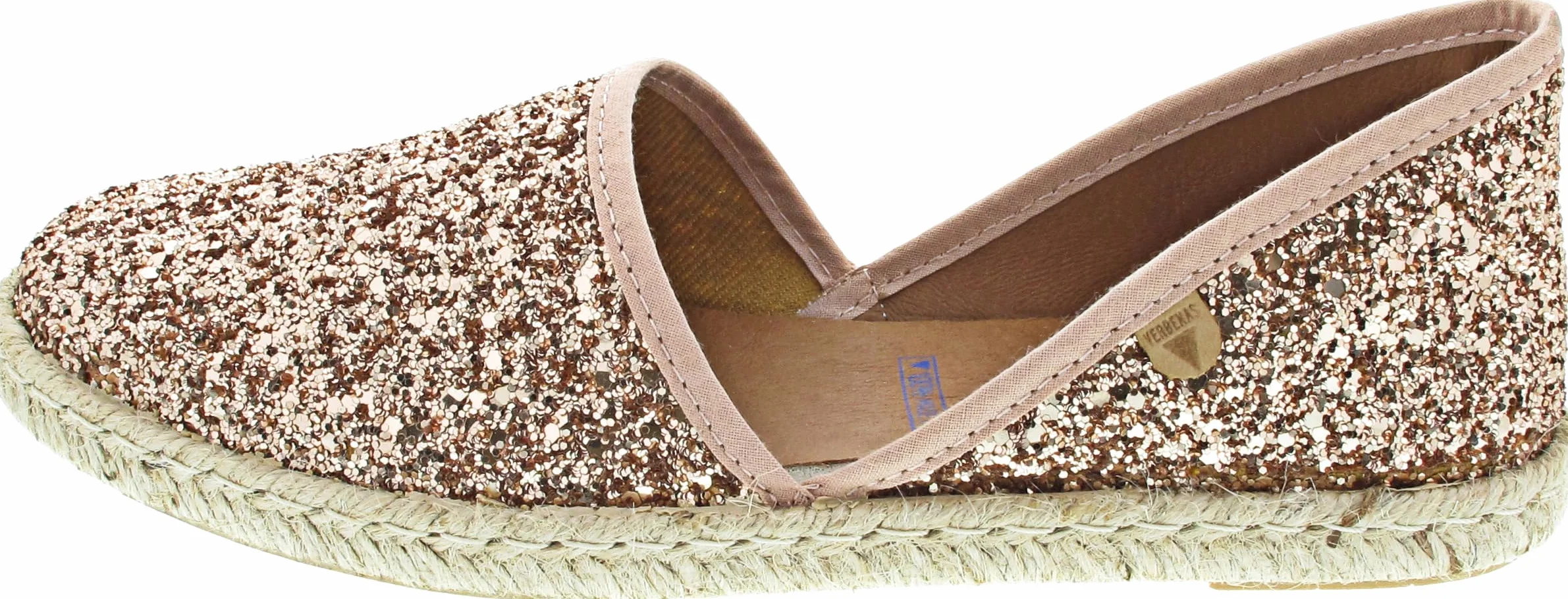 VERBENAS Adult Carmen Glitter różowy, Rosa, 38 EU