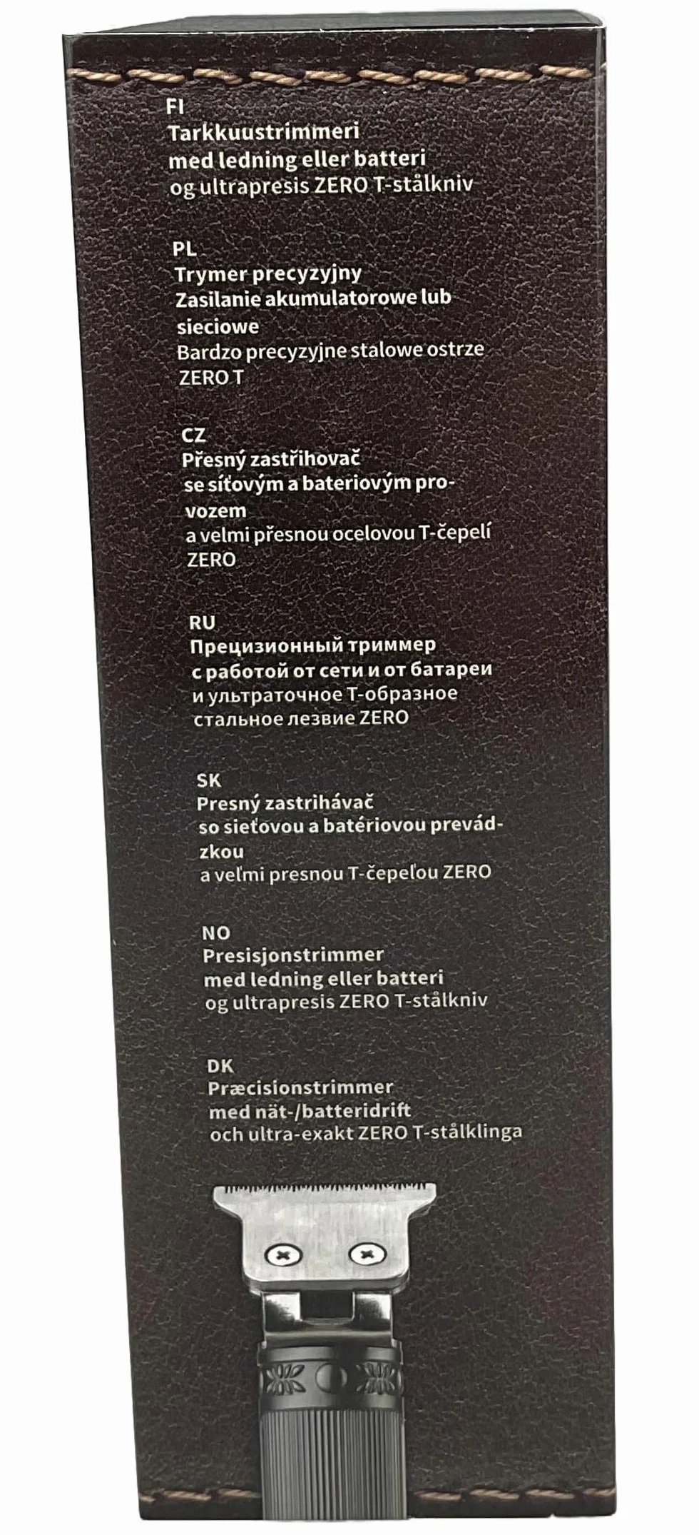 Efalock Bad Butch Profesjonalny trymer do włosów precyzyjny z zasilaniem sieciowym