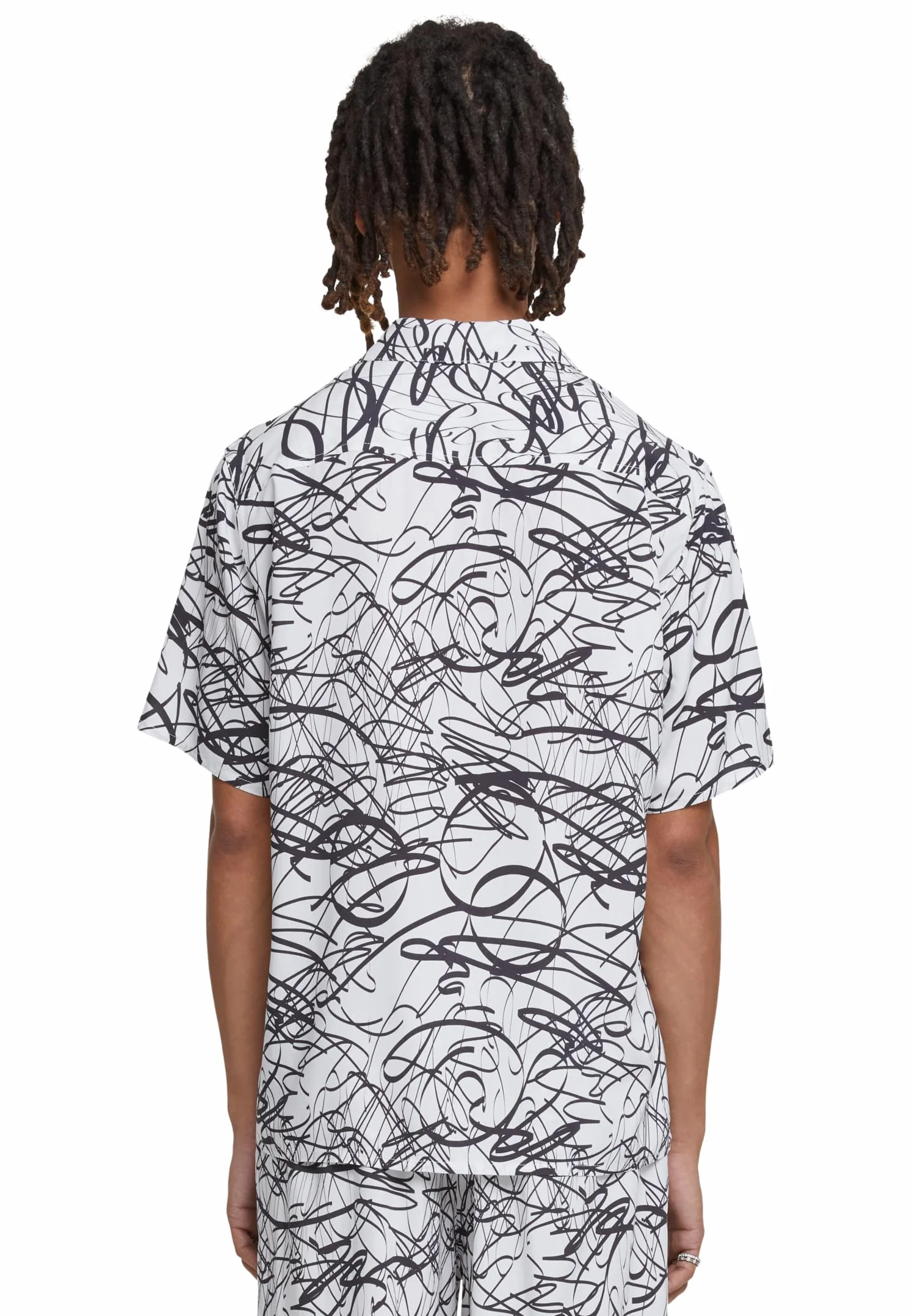 Urban Classics Koszula Mężczyźni Tb4150-viscose Aop Resort Shirt