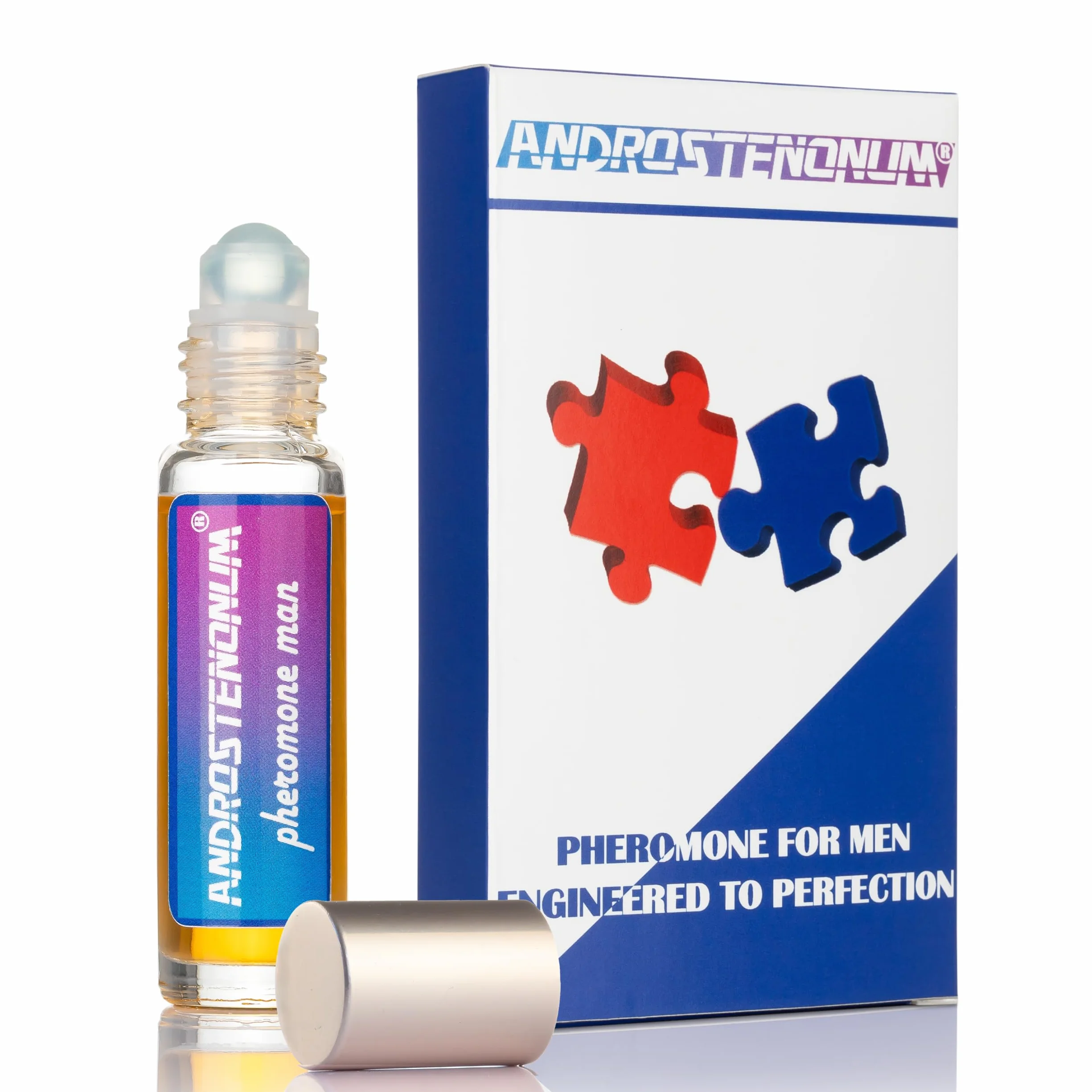 ANDROSTENONUM 100% Feromon dla mężczyzn Olejek feromonowy Ultra mocny dla niego Perfumy z feromonami Roll-on 10ml