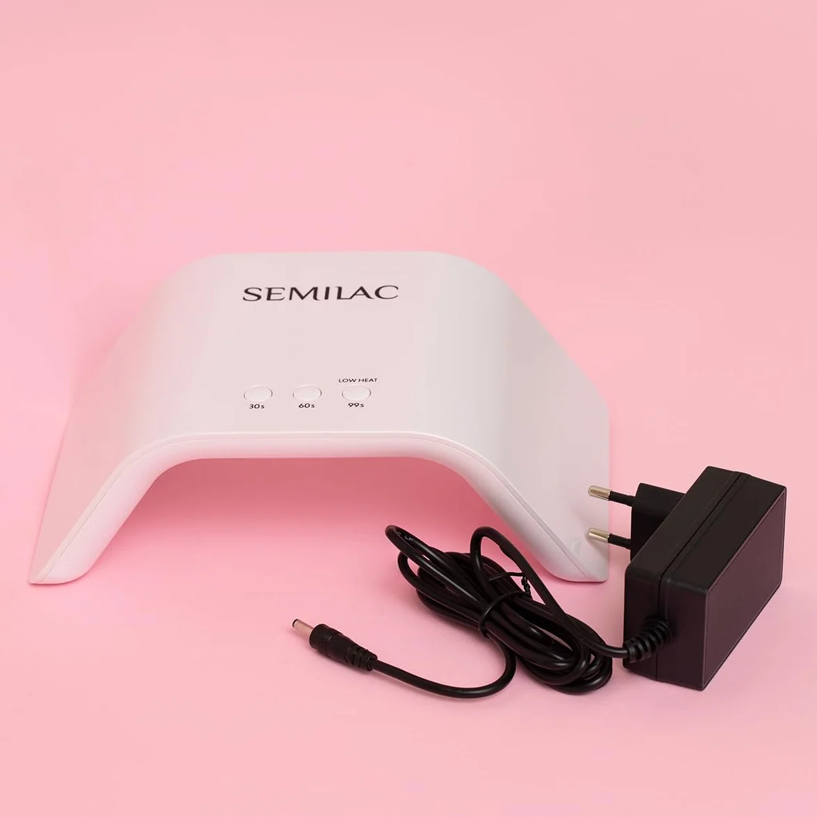 Semilac Kompaktowa Lampa UV LED Do Paznokci Manicure Hybrydowego 24W