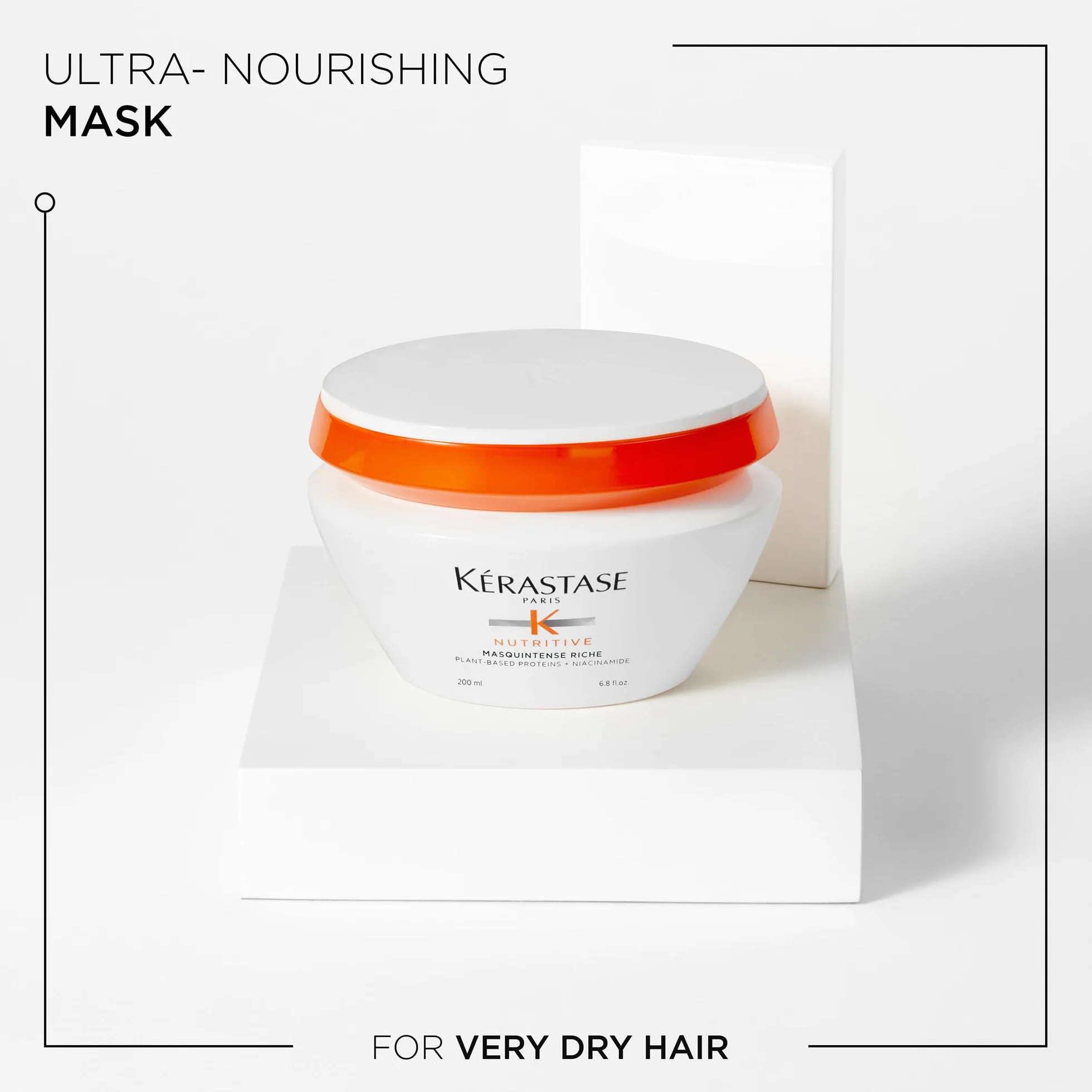 Kérastase Nutritive Masqueintense Riche do włosów średnich i grubych 200 ml - Maska do włosów suchych włosów