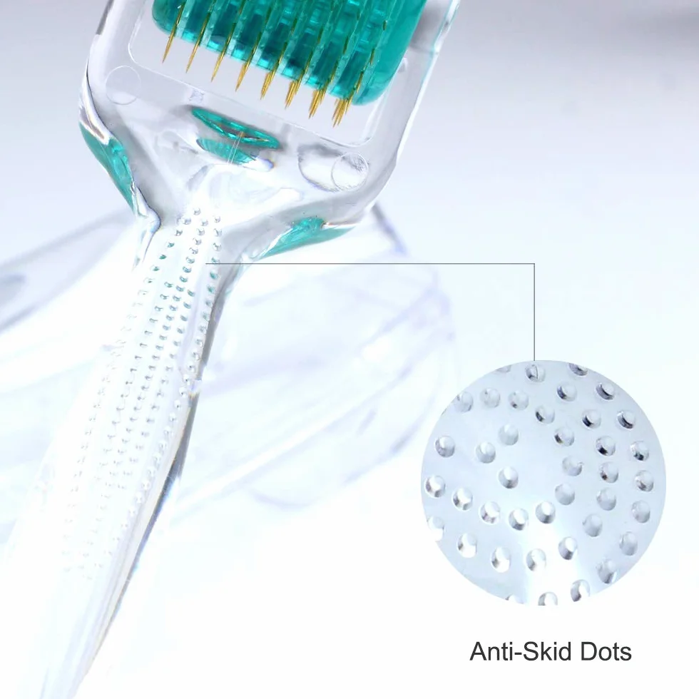 AG192 Titanium Diamond Shaped 192 Indywidualny Microneedle 0,75 mm Dermarolling Pielęgnacja skóry do twarzy zmarszczek na twarzy wypadanie włosów odrost rozstępy mikroigły zestaw do igieł
