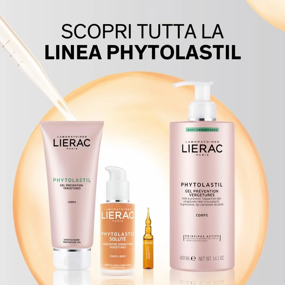 Lierac Duo Phytolastil Soluté Krem na Rozstępy, 2 x 75 ml