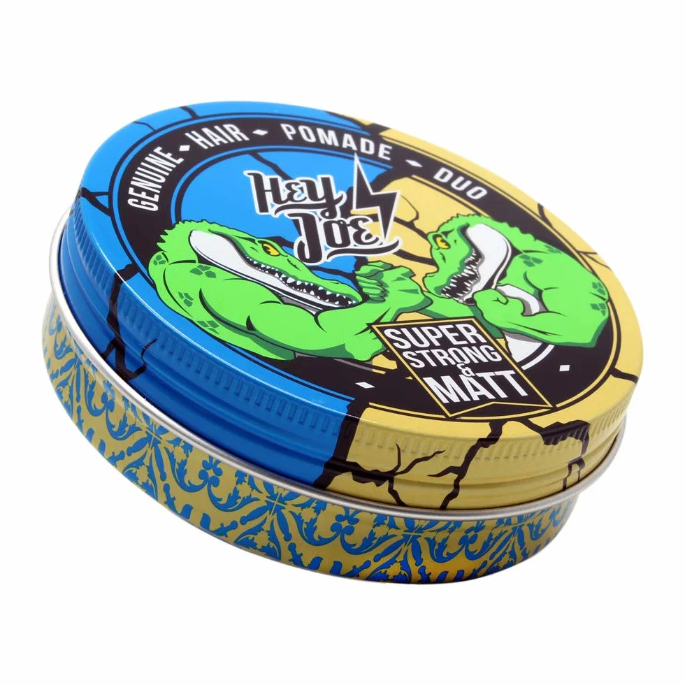 HEY JOE! - Oryginalne włosy Pomade Duo | Łączy żel z super mocnym utrwaleniem i matowym żelem - Opakowanie 100 ml