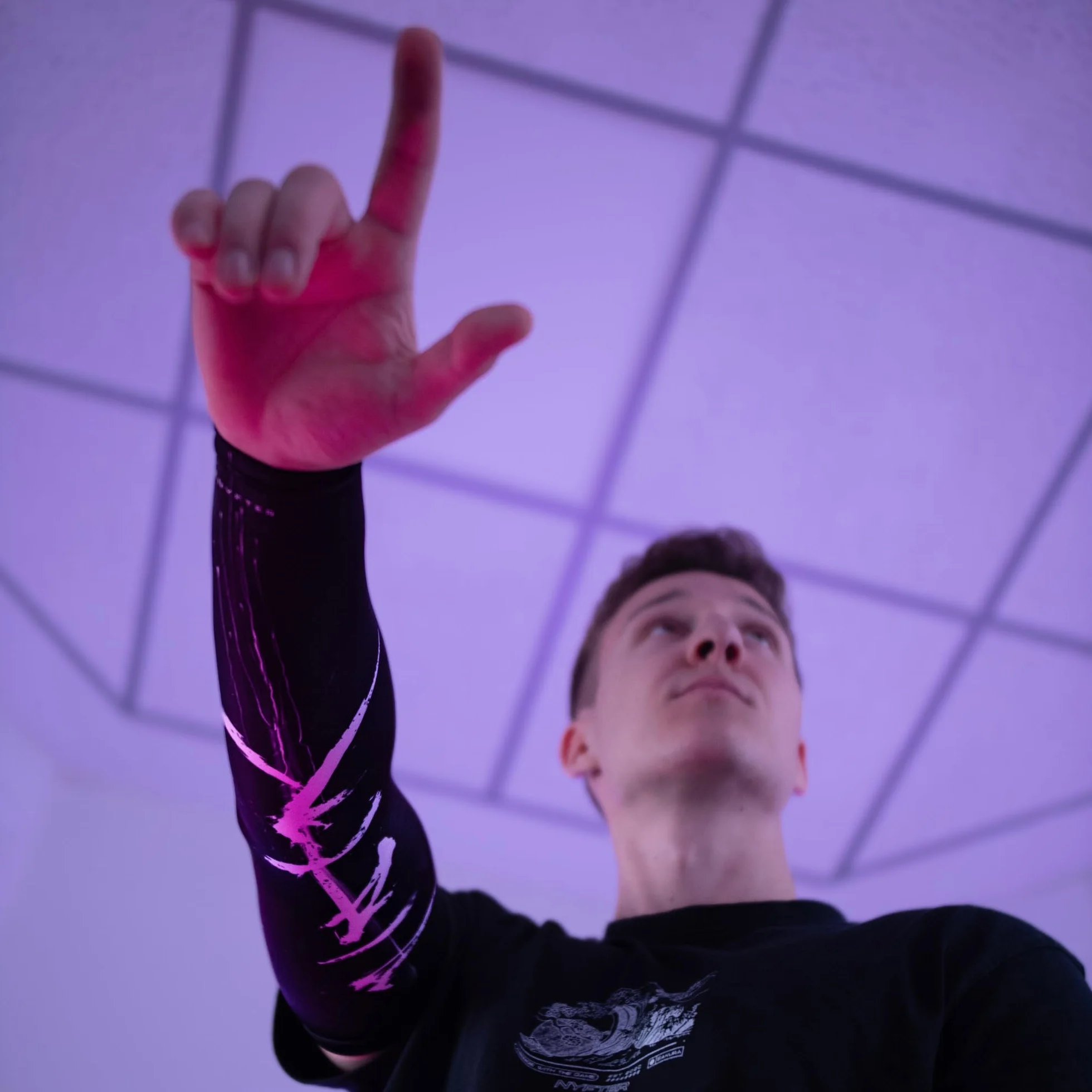 Nyfter Rękaw premium dla graczy, rękaw gamingowy, efekt przeciwpotny, regulacja temperatury w celu poprawy wydajności w grze