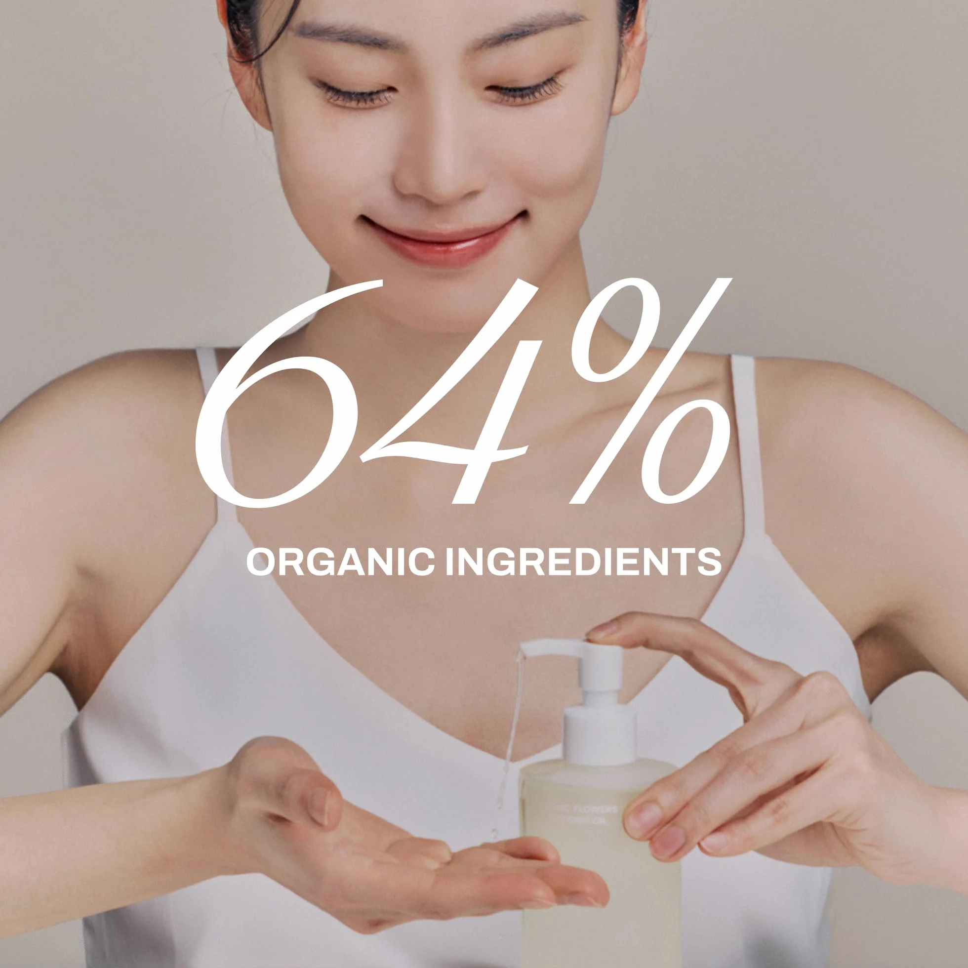WHAMISA Organic Flowers Cleansing Oil - Delikatny olejek oczyszczający do twarzy do demakijażu - głębokie oczyszczanie porów - koi i pielęgnuje skórę - 153ml