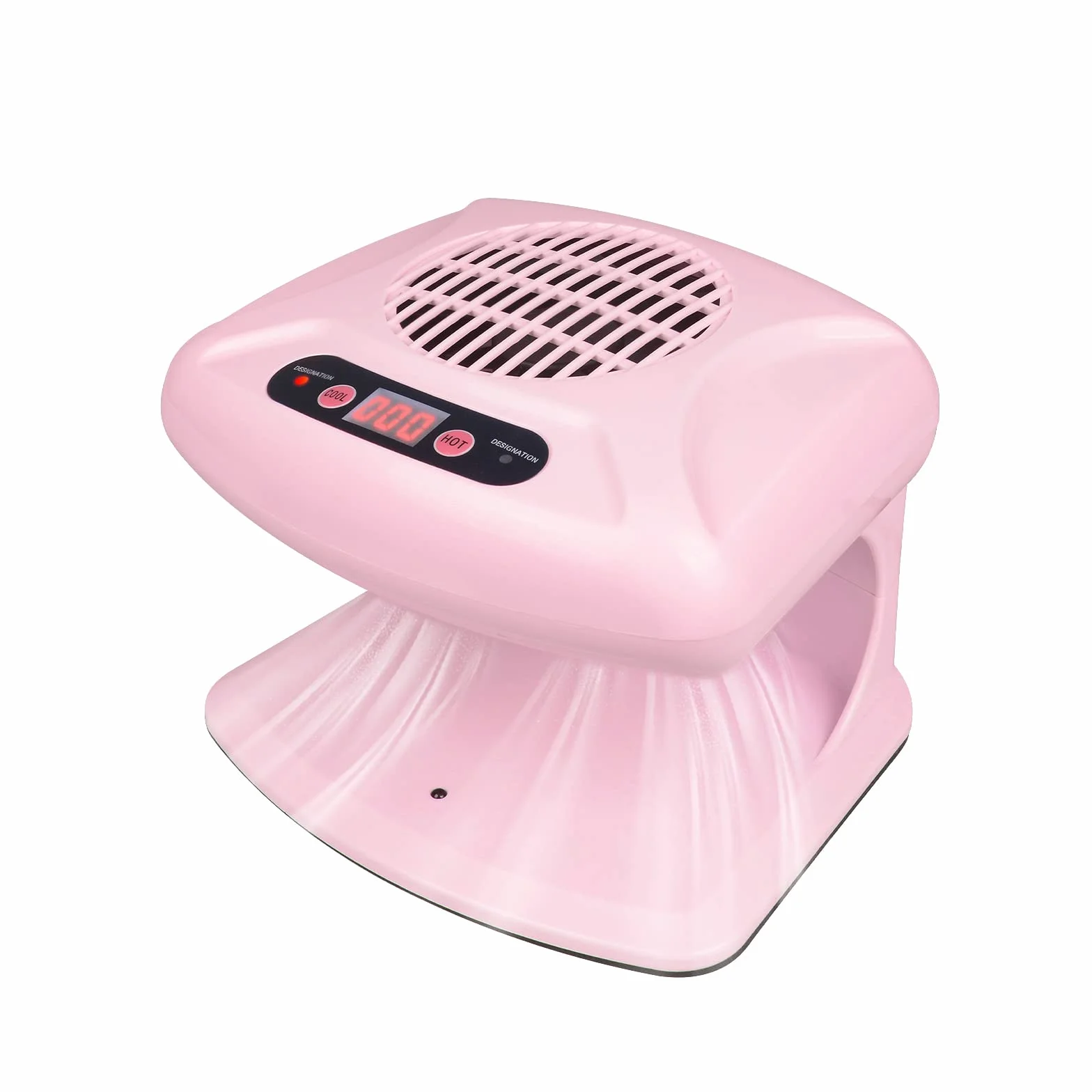 Air Nail Dryer suszarka do paznokci z automatycznym czujnikiem, 300 W timing Air Nail Fan suszarka do włosów dla obu dłoni i stóp, ciepła i chłodna suszarka do normalnego lakieru do paznokci, do domu i salonu