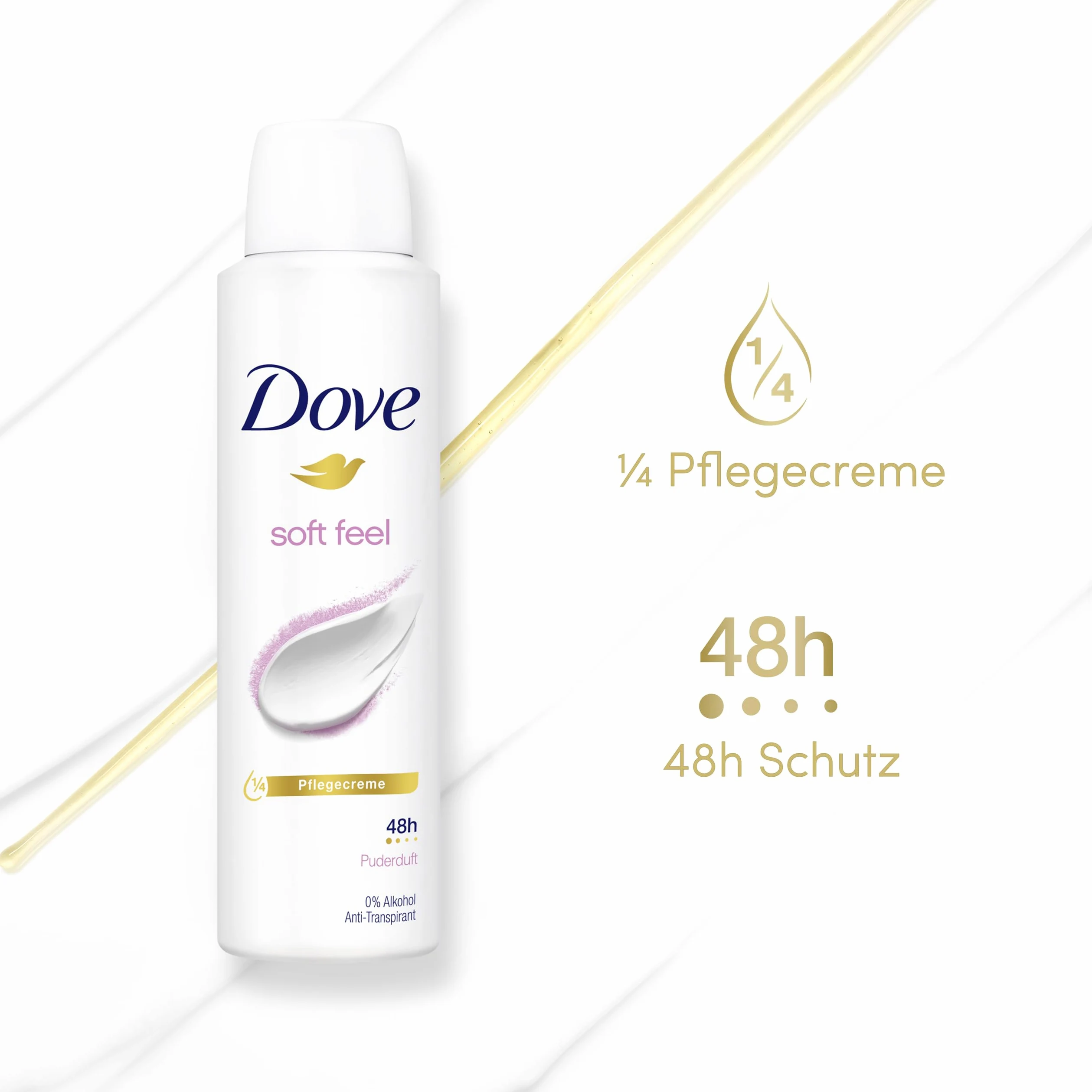 Dove Soft Feel Antyperspirant 6 x 150 ml