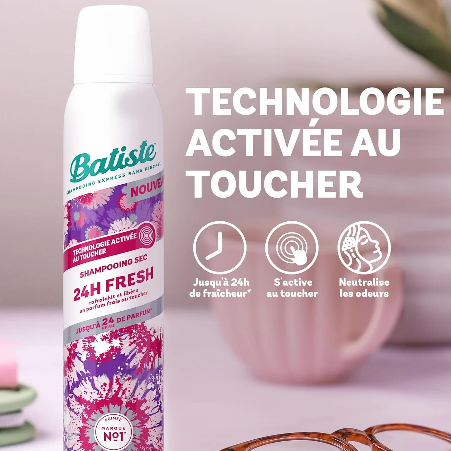 Batiste 24H Fresh Szampon bez spłukiwania 200ml