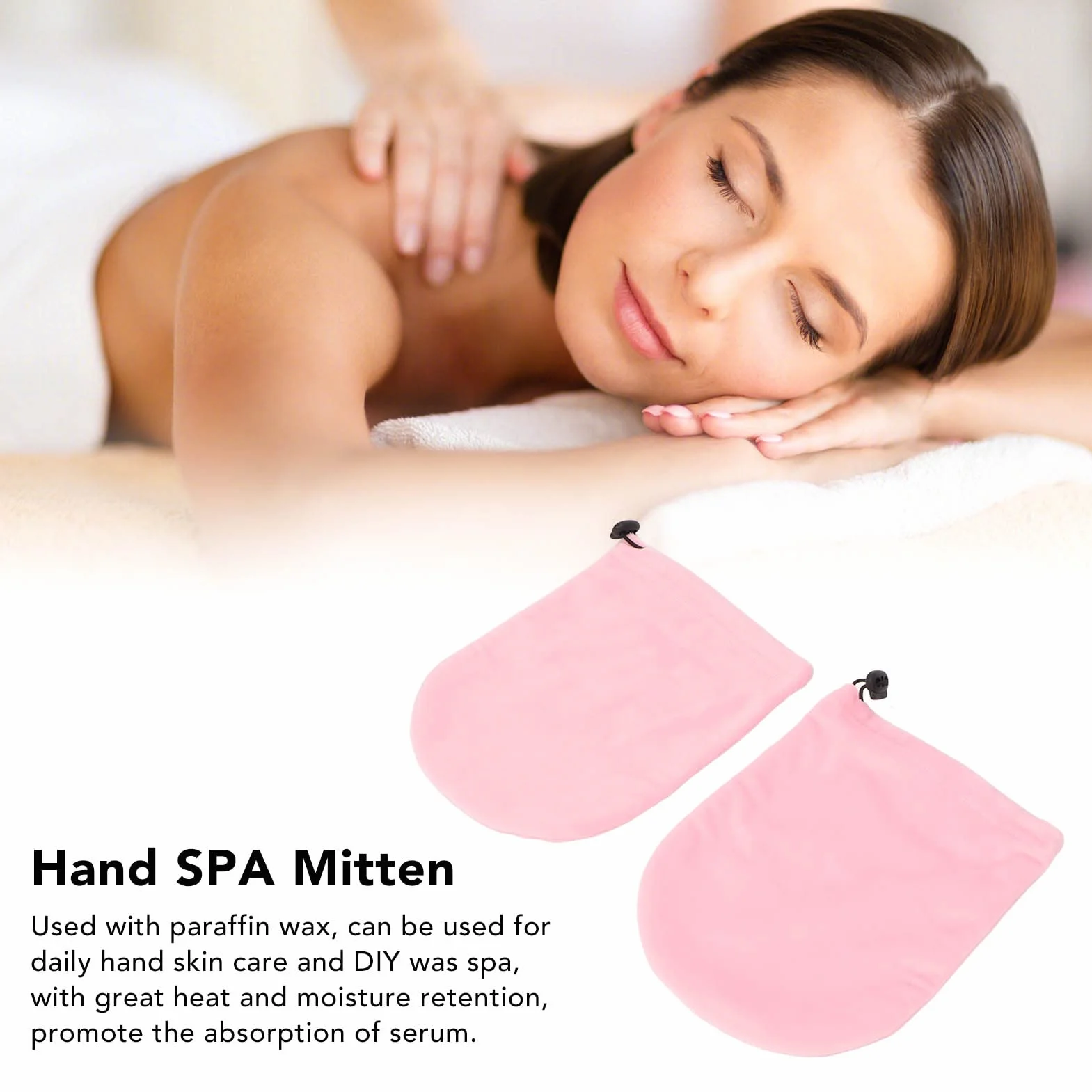 Rękawiczki Parafinowe Rękawiczki Parafinowe, Rękawice Ręczne Kąpiele Parafinowe Kobiety Strona Główna DIY Miękki Gorący Wosk Obróbka Termiczna Hand Spa Rękawiczki Rękawice Parafinowe do Pielęgnacji