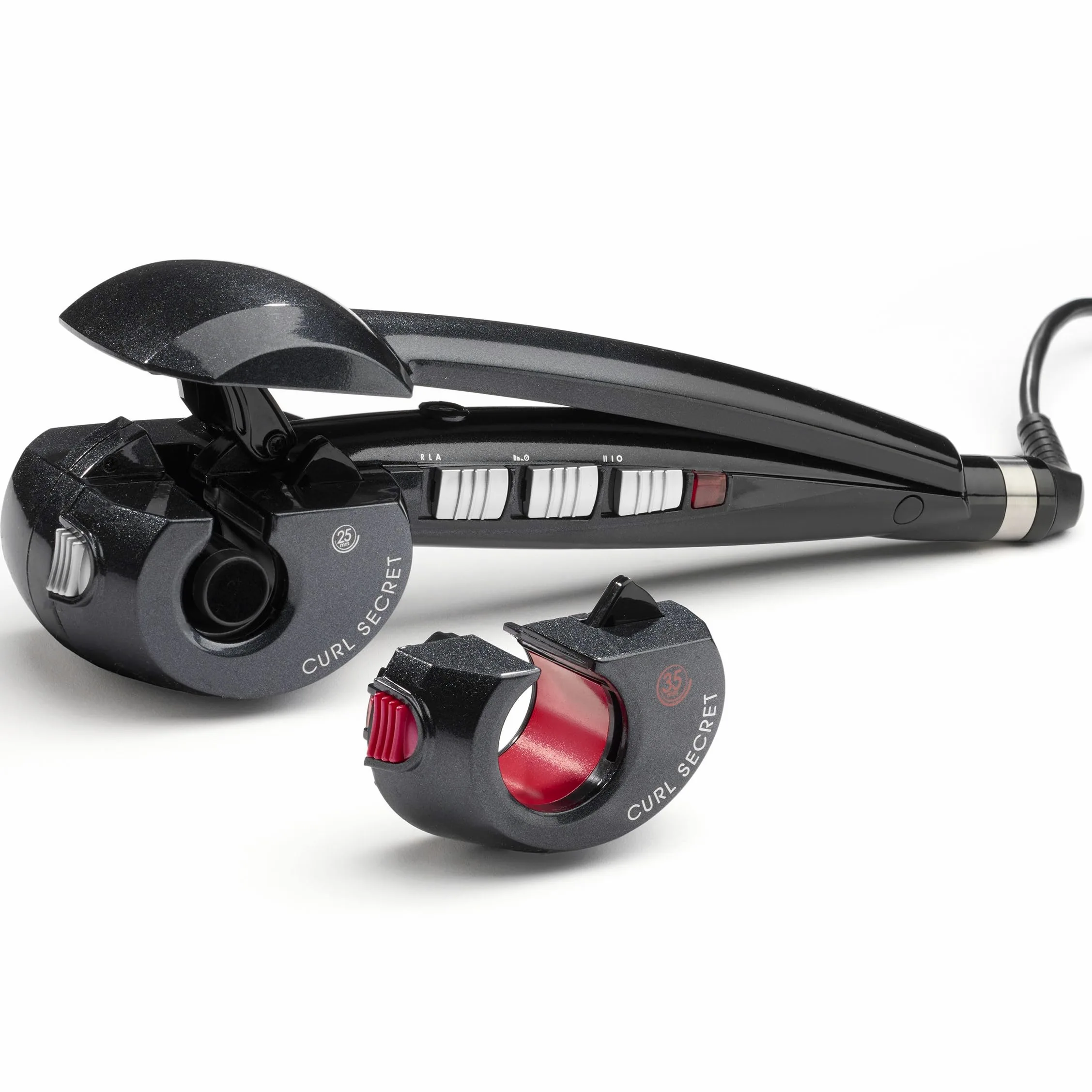 BaByliss Curl Secret C1300E Automatyczna lokówka Ionic 2, 190-230°C, 25-35 mm, czarna